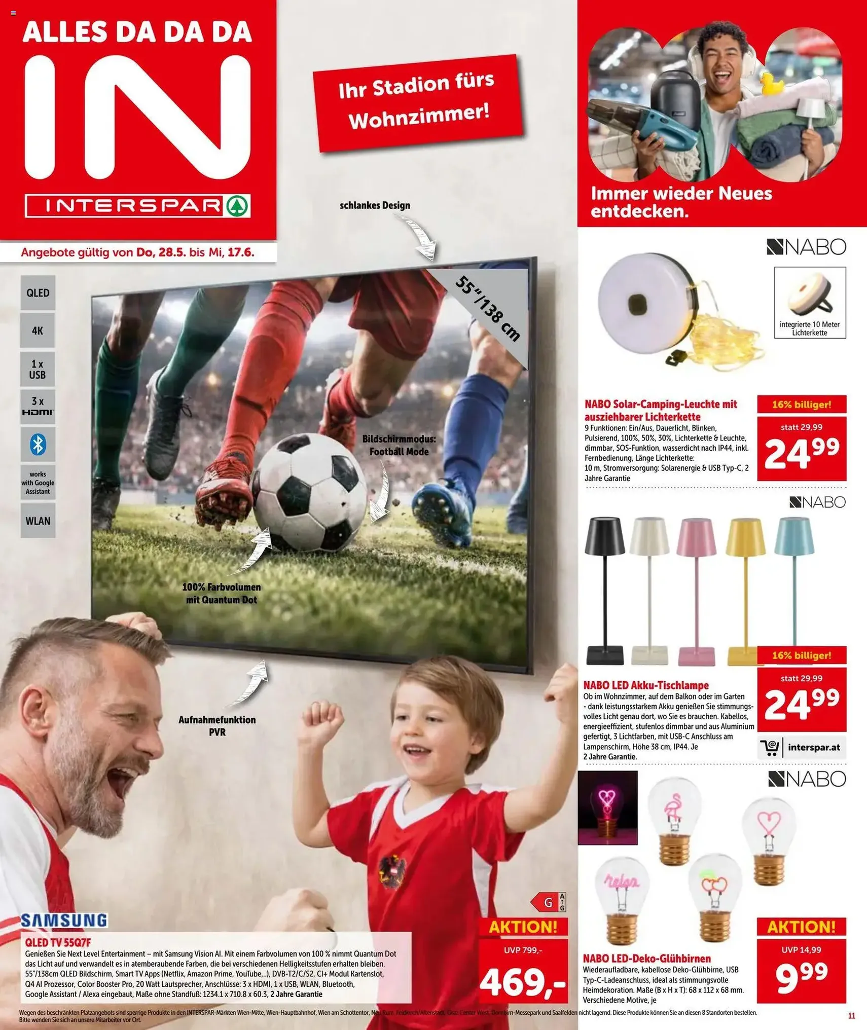 Interspar - Flugblatt - Gültiger Prospekt ab 28.05.2026, Seite 11 von insgesamt 16