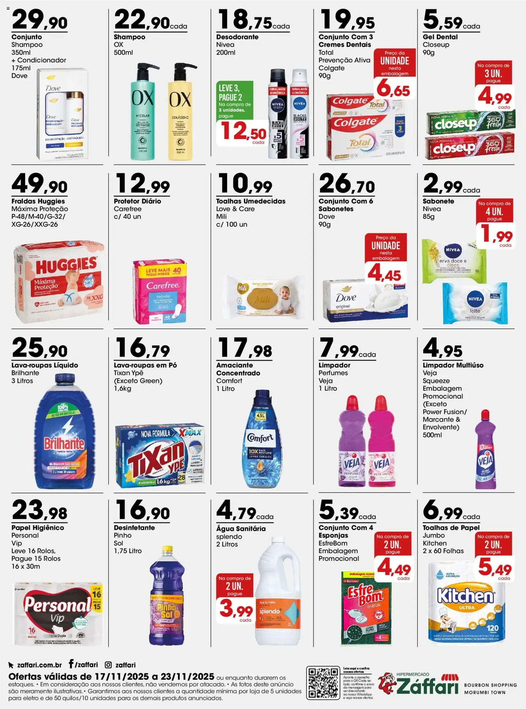 Zaffari - Ofertas da semana - folheto válido a partir de 17/11/2025 página 4 de 4