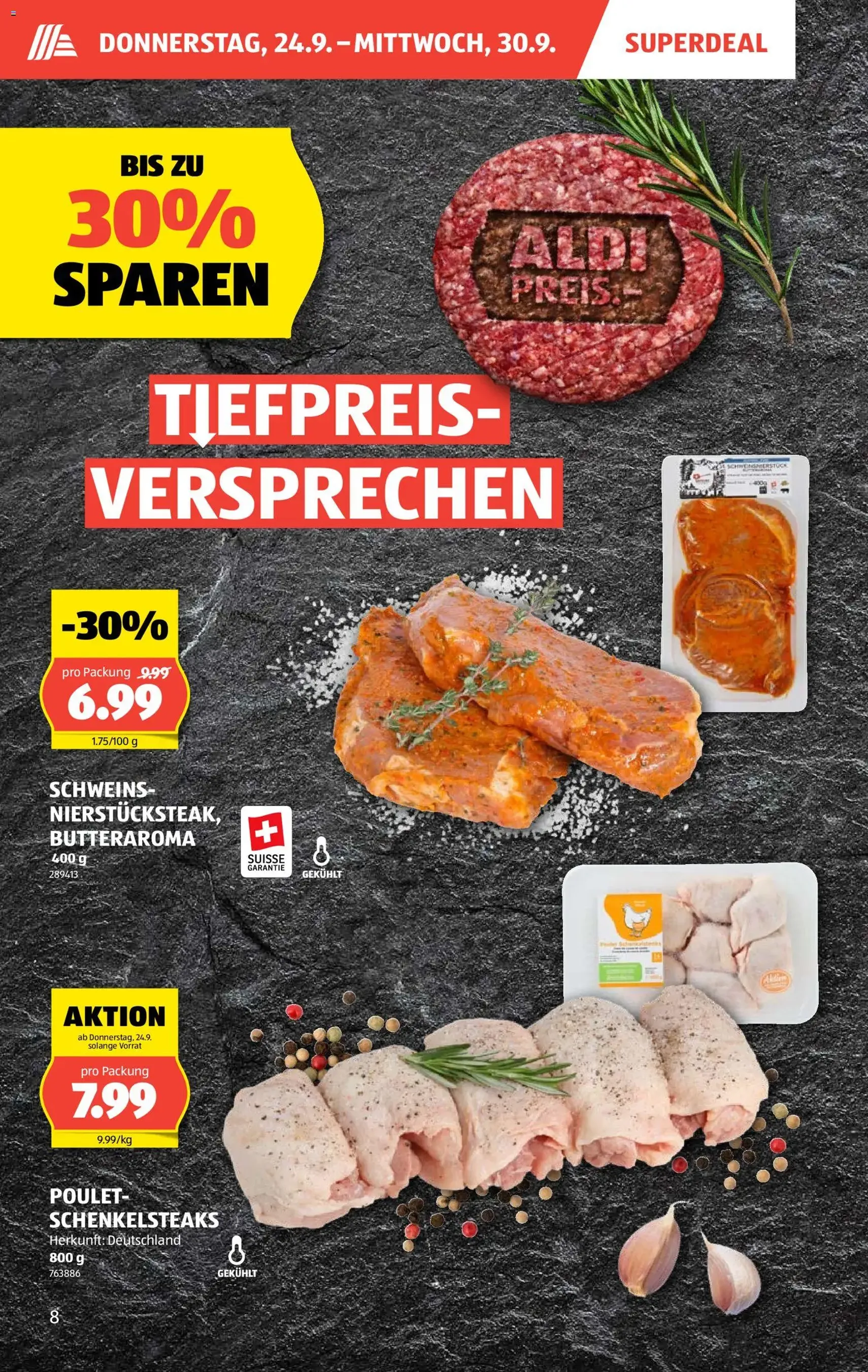 Aldi aktionen - Gültiger Prospekt ab 24.09.2026, Seite 8 von insgesamt 38