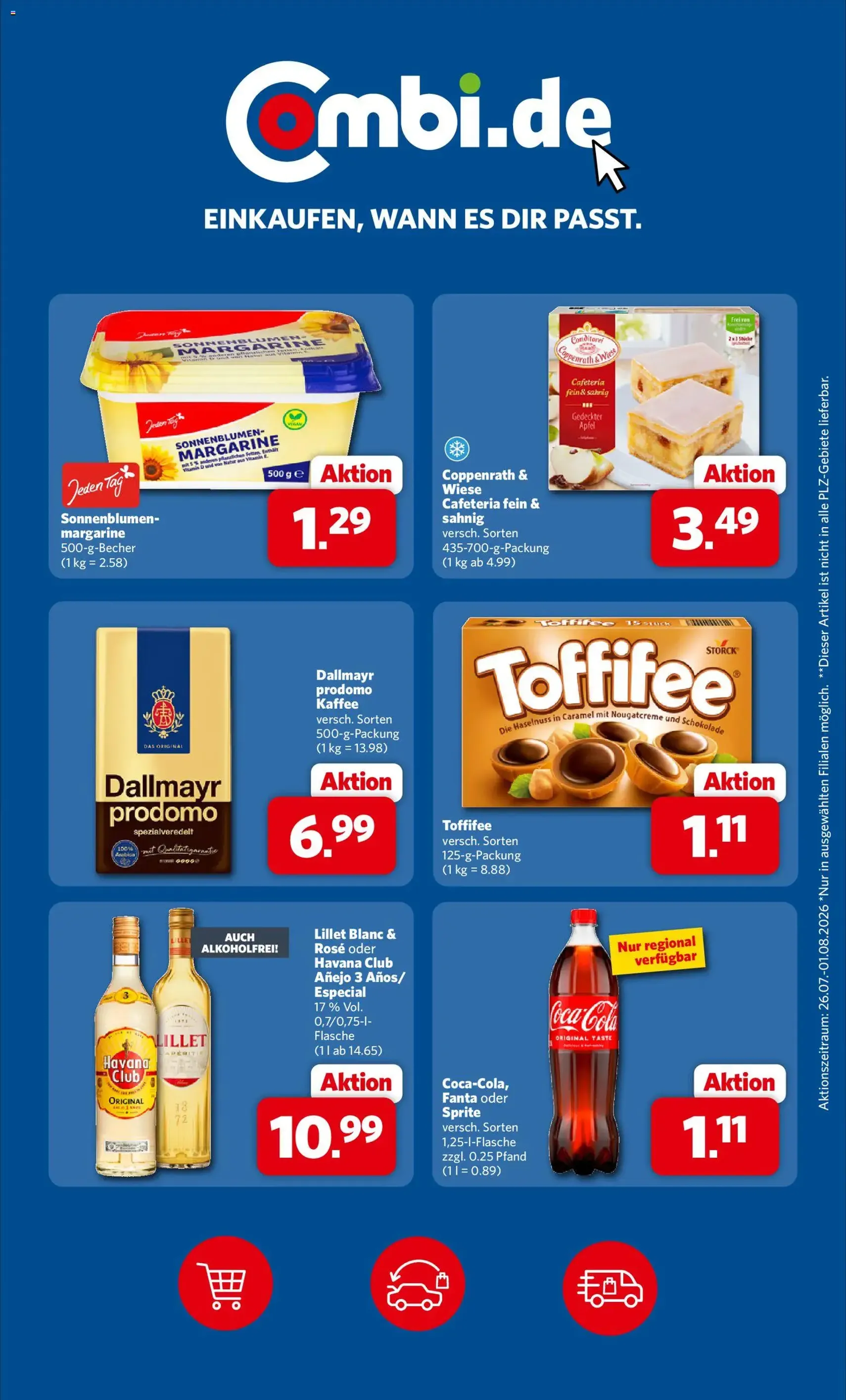 Combi Prospekt - Gültiger Prospekt ab 27.07.2026, Seite 29 von insgesamt 33