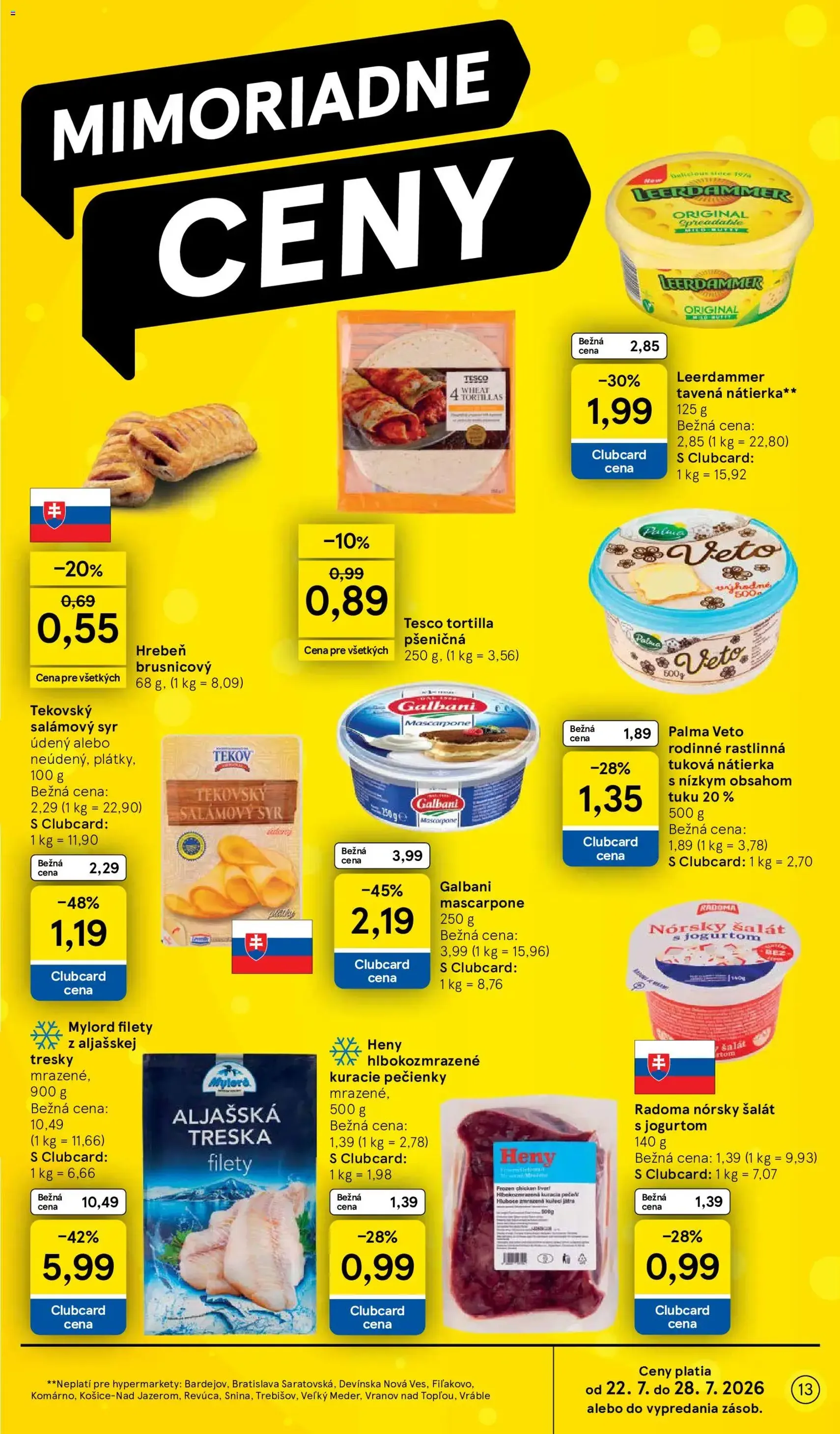 Tesco Hypermarket - leták - platný leták od 22.07.2026 strana 13 z 50