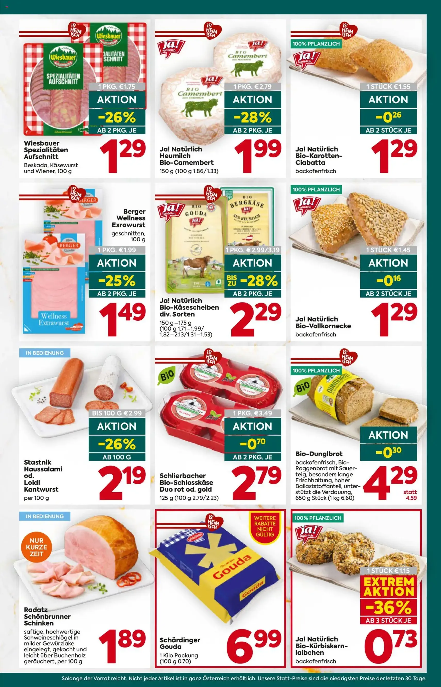 Billa Plus Flugblatt - Gültiger Prospekt ab 16.04.2026, Seite 9 von insgesamt 16