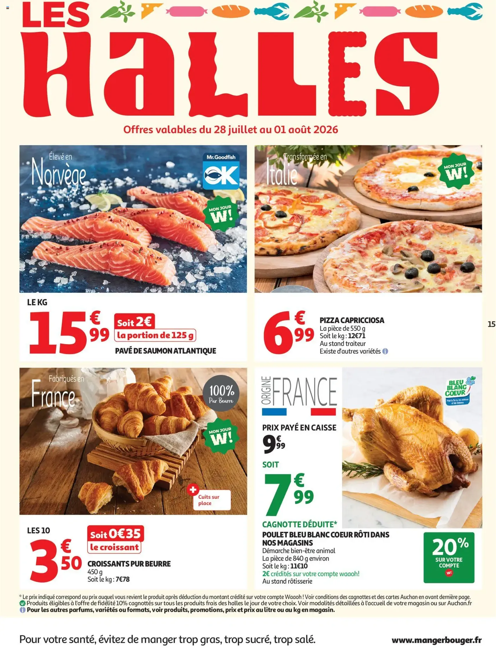Auchan folder / publicité - geldige folder vanaf 28/07/2026 pagina 15 van 54