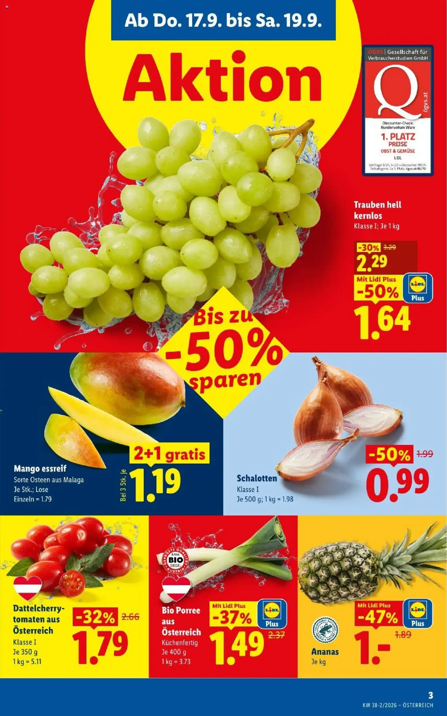 Lidl - Flugblatt - Gültiger Prospekt ab 17.09.2026, Seite 5 von insgesamt 54