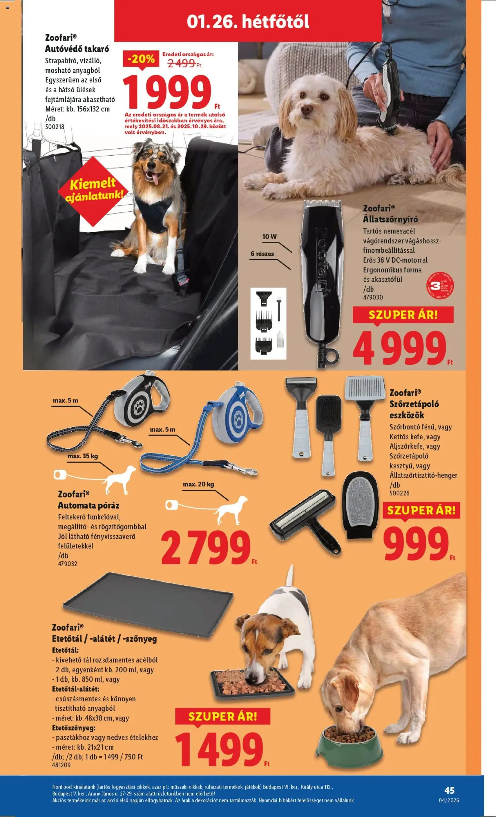 Lidl Akciós újság - 2026.01.22. érvényes szórólap 45 oldal 58 oldalból