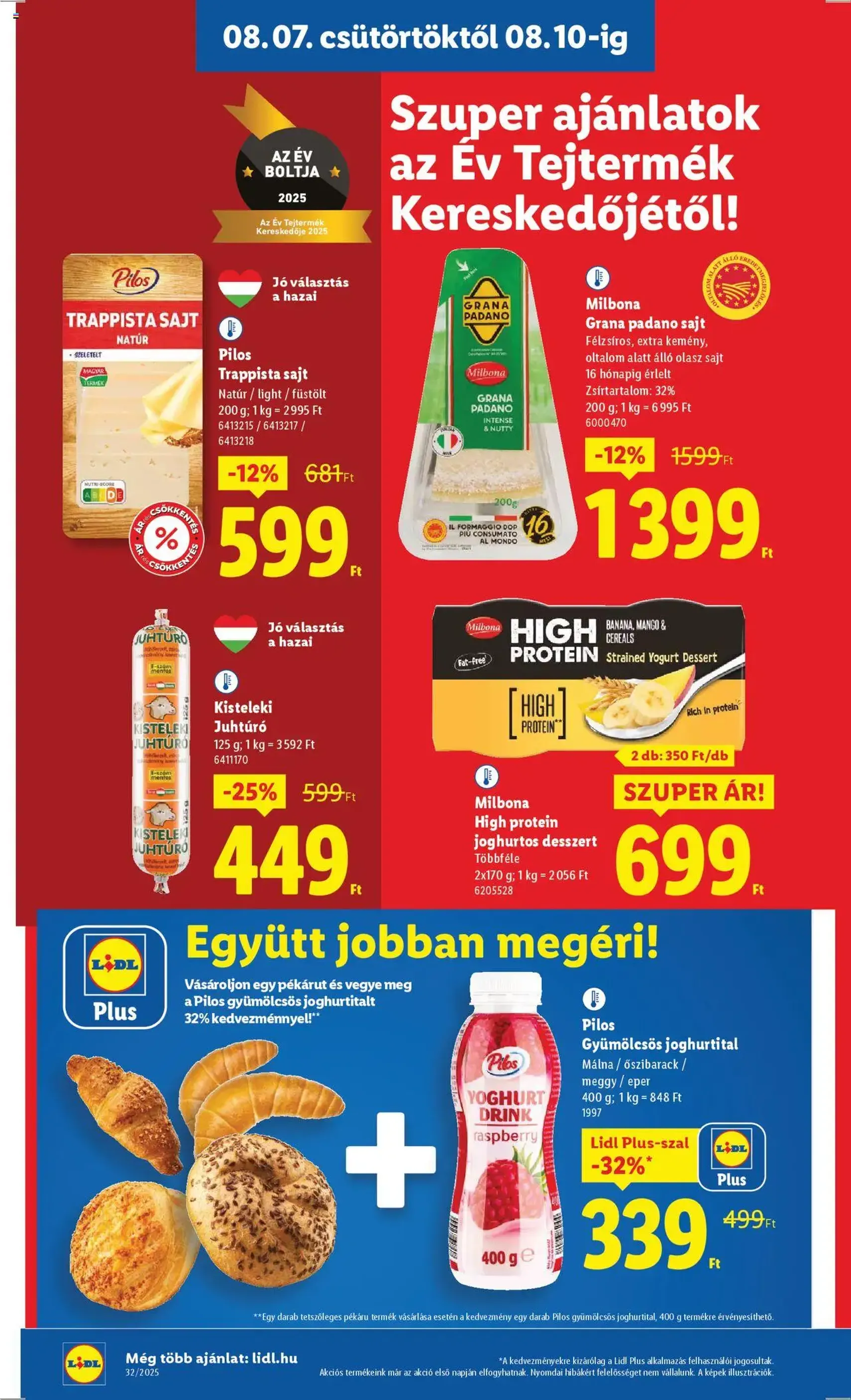 Lidl Akciós újság - 2025.08.07. érvényes szórólap 8 oldal 66 oldalból Lidl Akciós újság - 2025.08.07. érvényes szórólap 8 oldal 66 oldalból