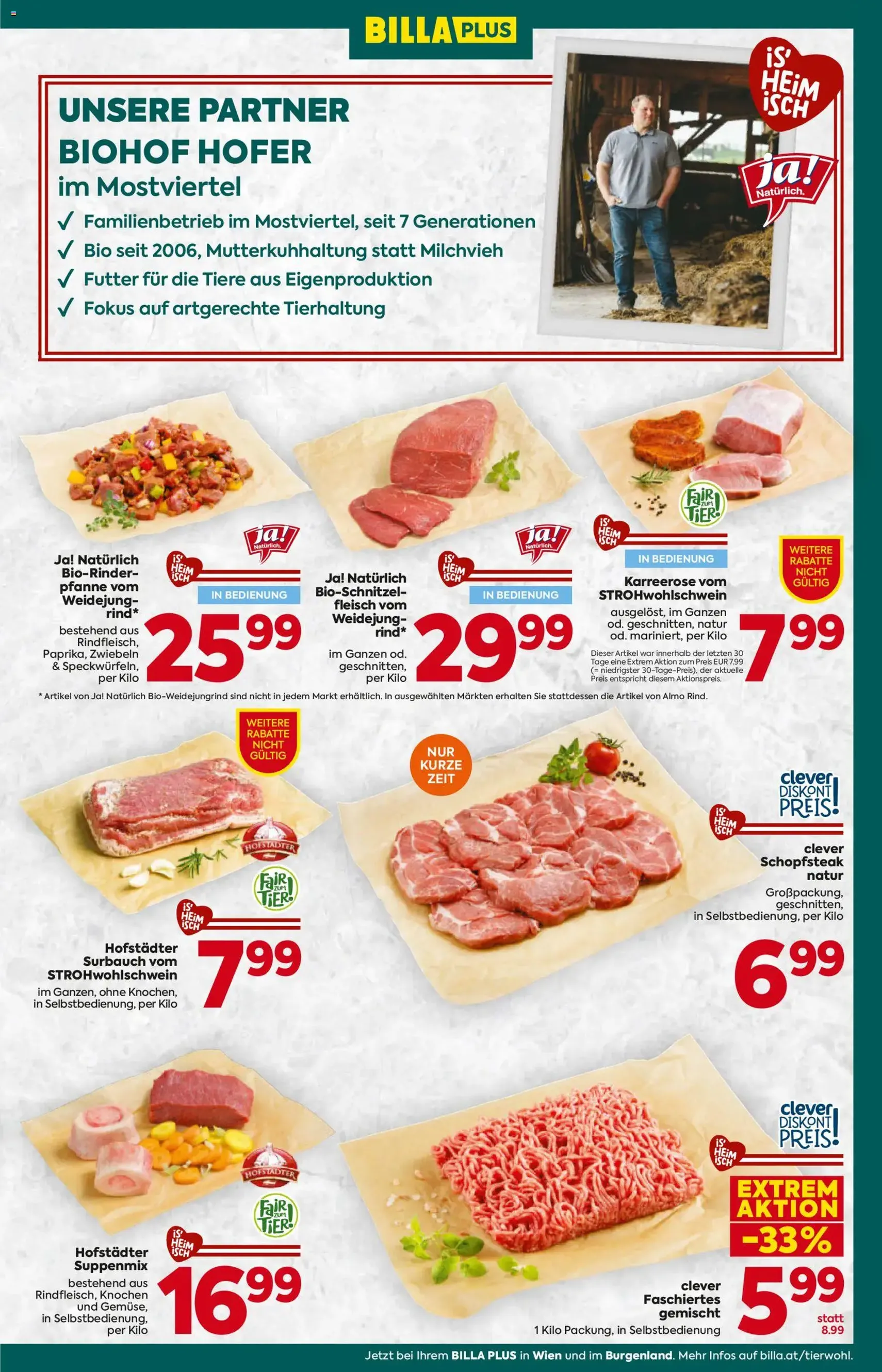 Billa Plus Flugblatt - Gültiger Prospekt ab 22.01.2026, Seite 11 von insgesamt 20