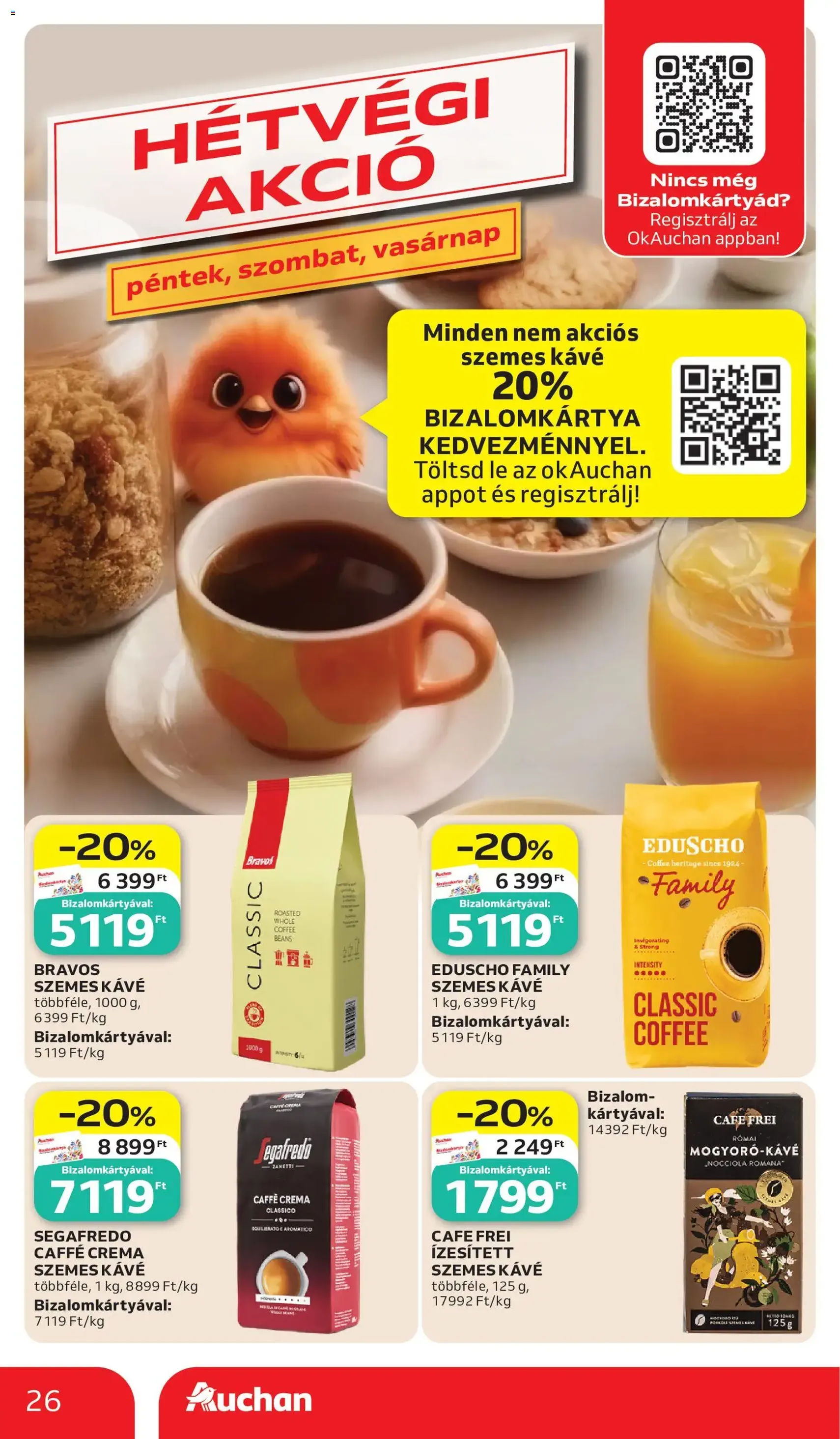 Auchan akciós újság - 2026.07.02. érvényes szórólap 26 oldal 56 oldalból