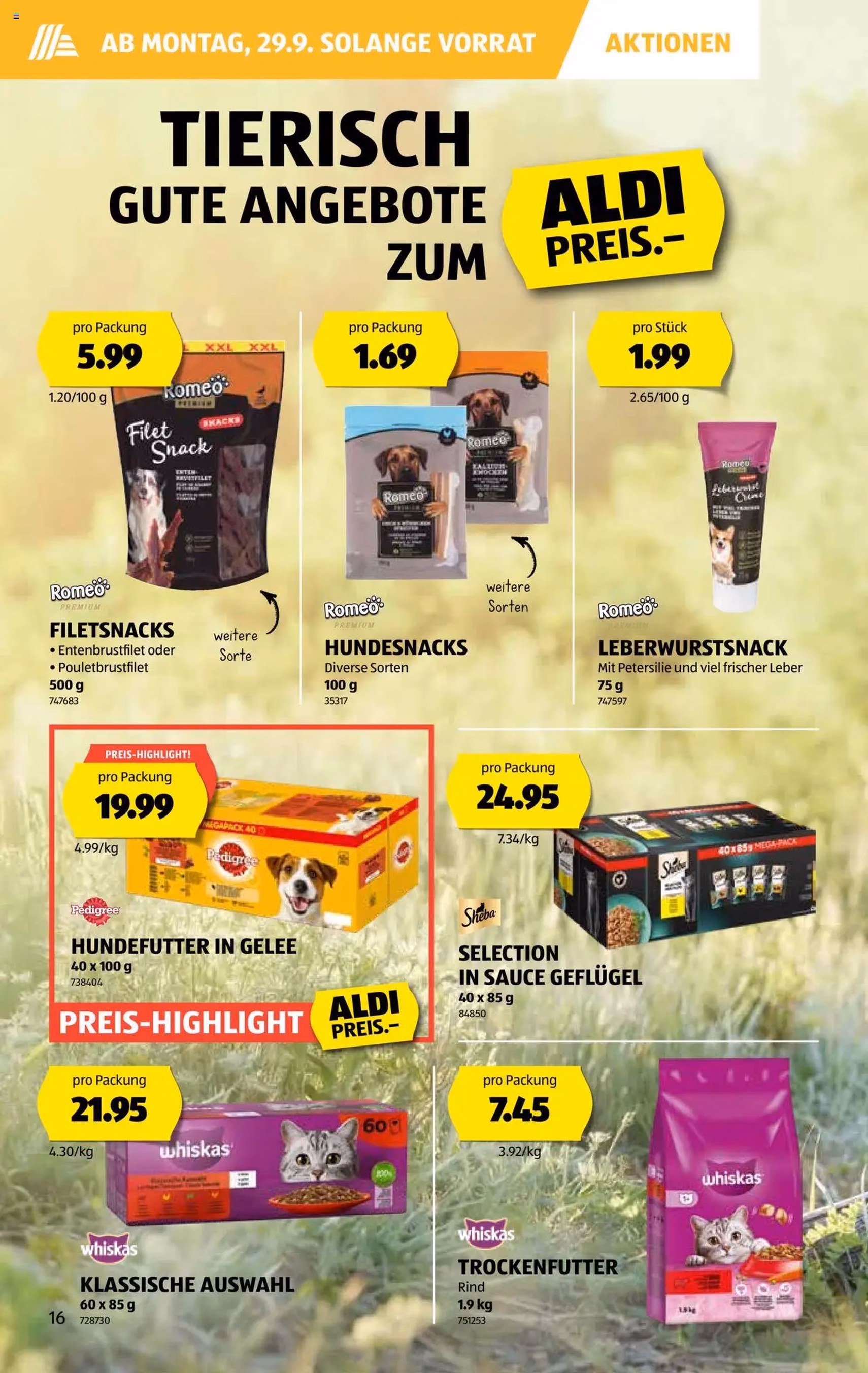 Aldi Aktionen - Gültiger Prospekt ab 25.09.2025, Seite 17 von insgesamt 32 Aldi Aktionen - Gültiger Prospekt ab 25.09.2025, Seite 17 von insgesamt 32