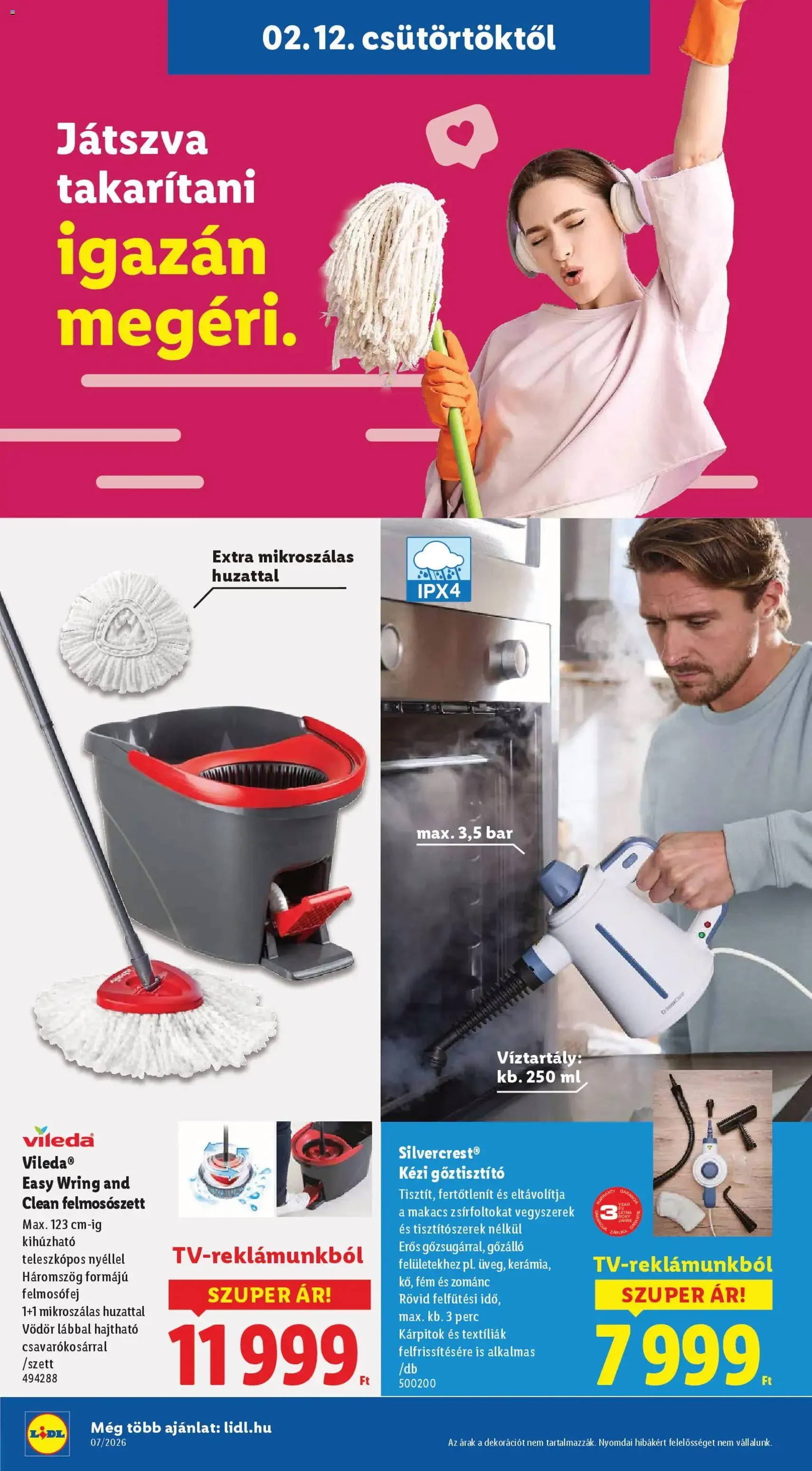 Lidl Akciós újság - 2026.02.12. érvényes szórólap 22 oldal 62 oldalból