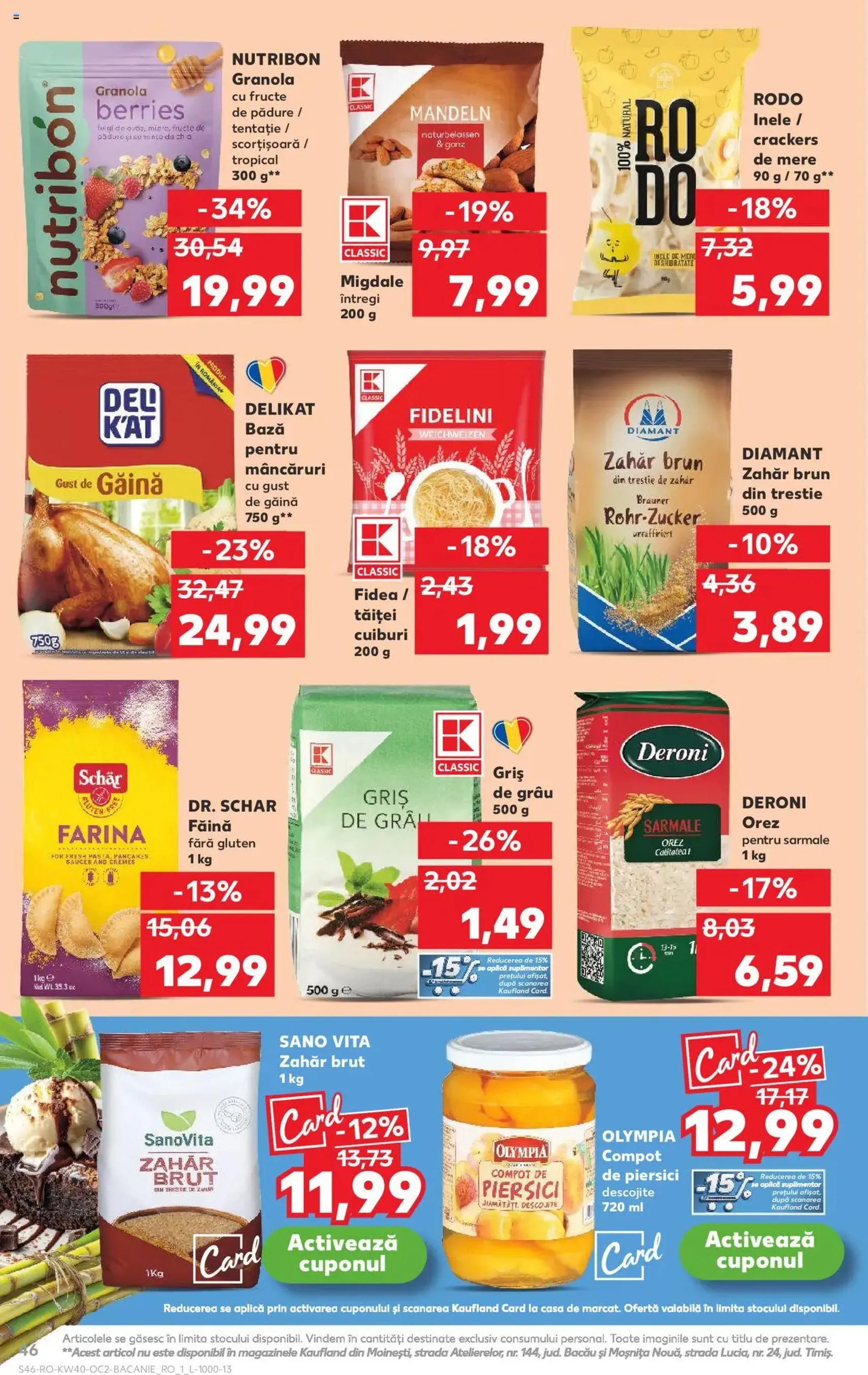 Kaufland RO - București - 2025.10.01. érvényes szórólap 46 oldal 70 oldalból Kaufland RO - București - 2025.10.01. érvényes szórólap 46 oldal 70 oldalból