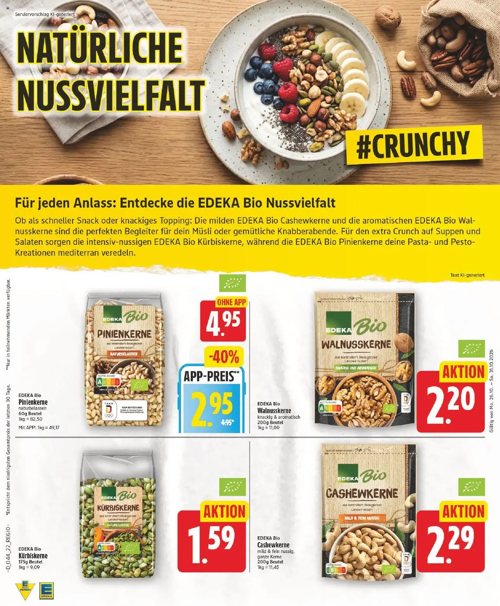 Edeka Prospekt - Gültiger Prospekt ab 26.10.2026, Seite 22 von insgesamt 29