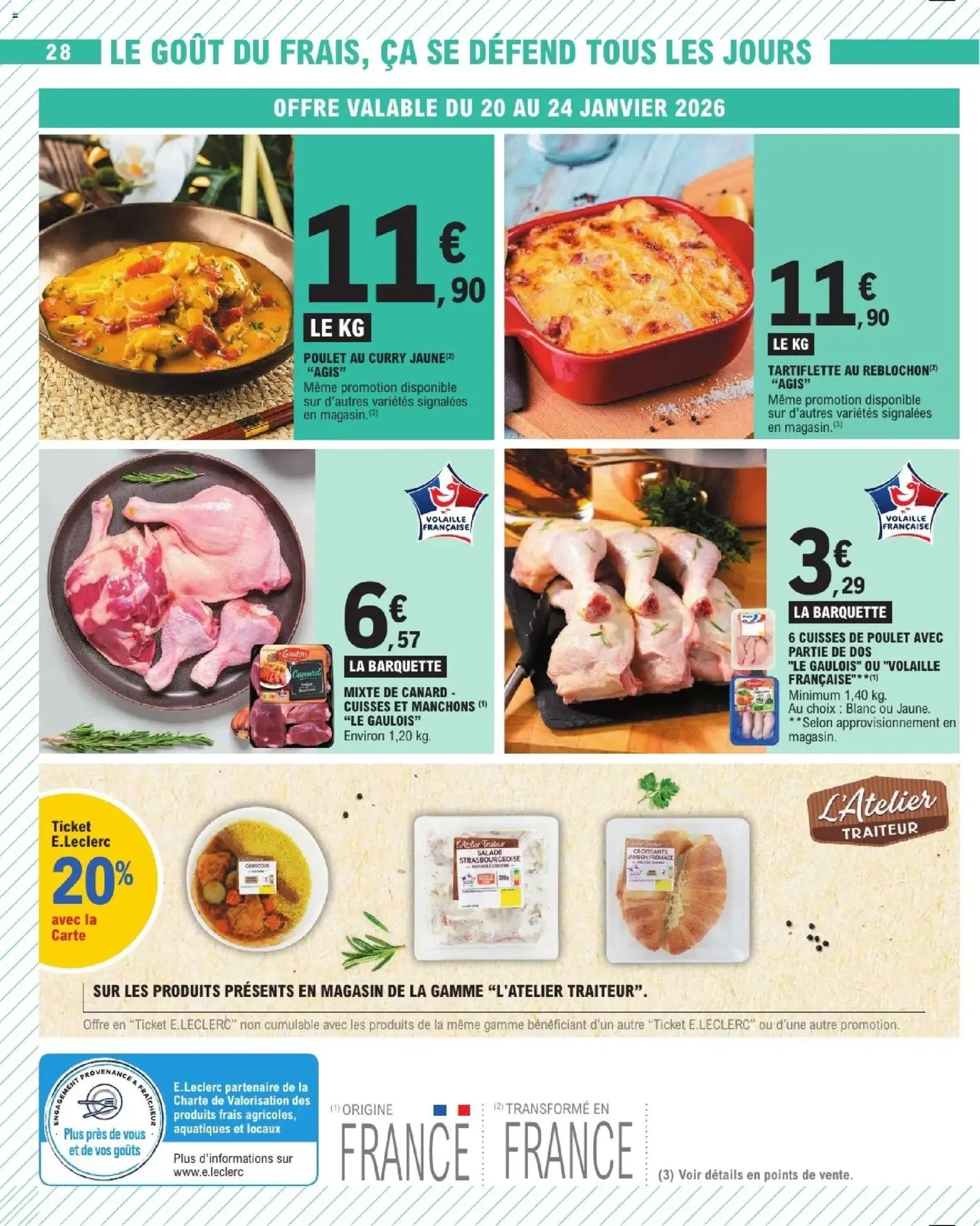 E.Leclerc catalogue semaine 4 - brochure valable à partir du 20/01/2026, page 28 sur 56