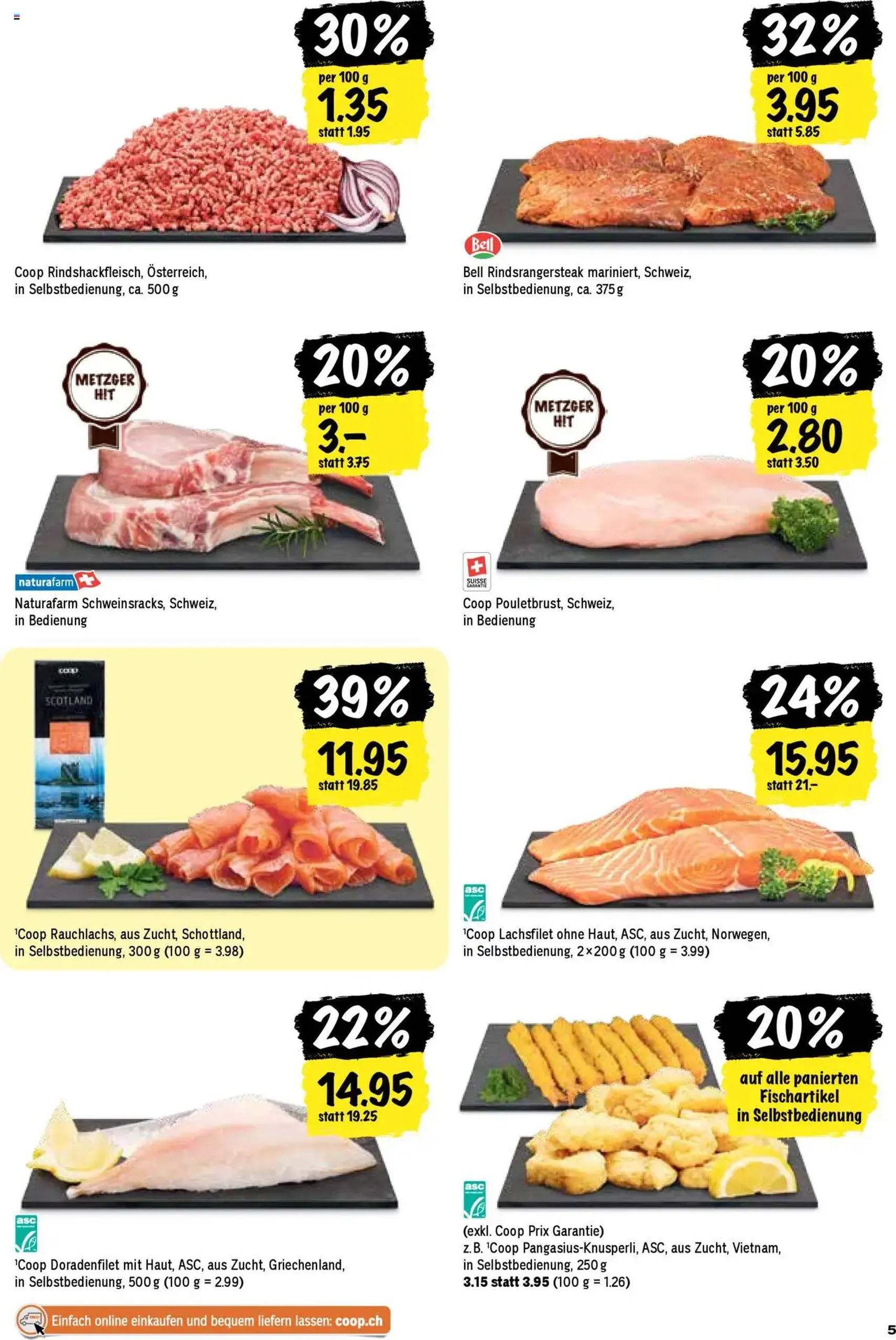 Coop Aktionen - Gültiger Prospekt ab 21.08.2025, Seite 5 von insgesamt 24