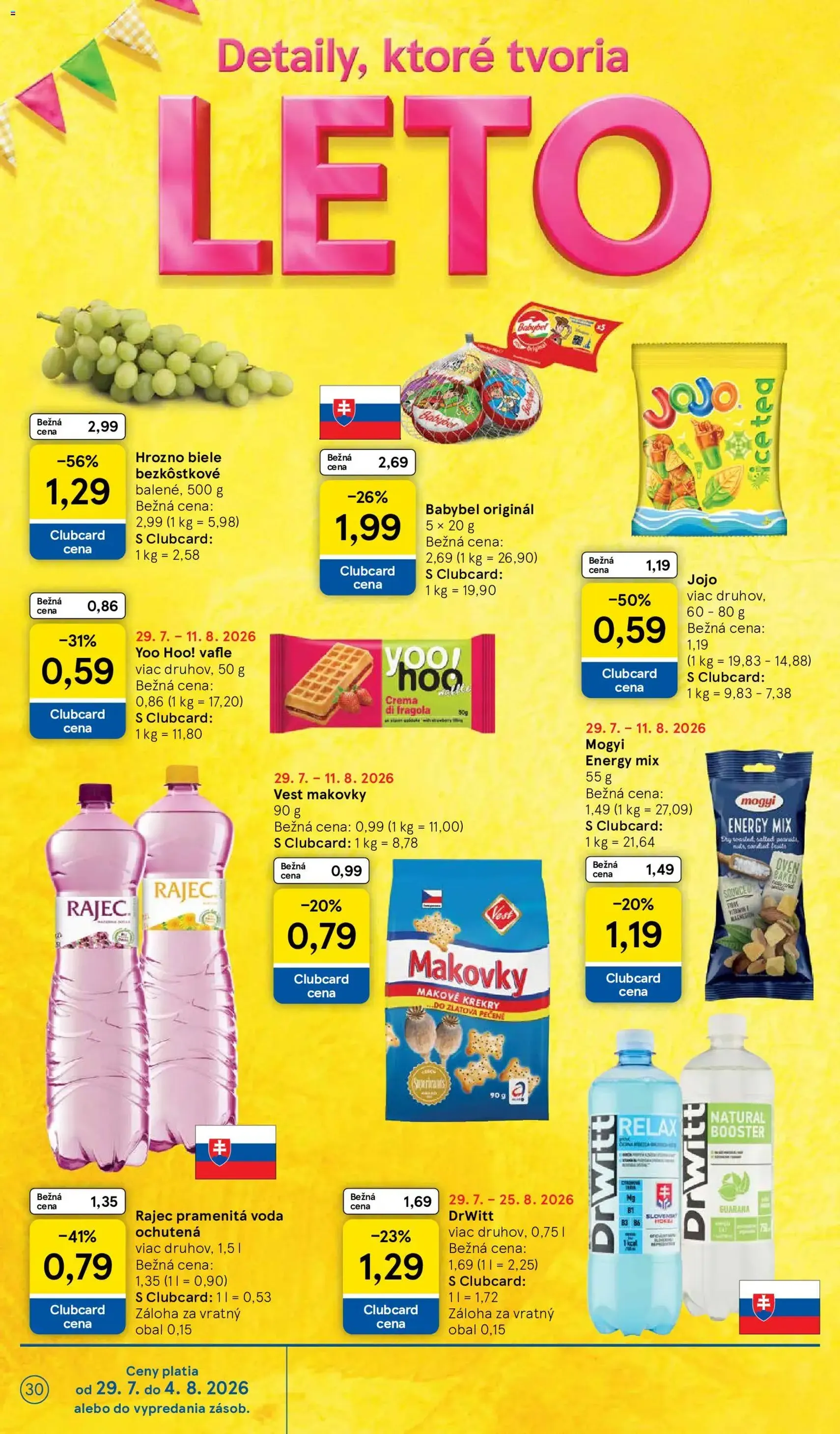 Tesco Hypermarket - leták - platný leták od 29.07.2026 strana 30 z 53