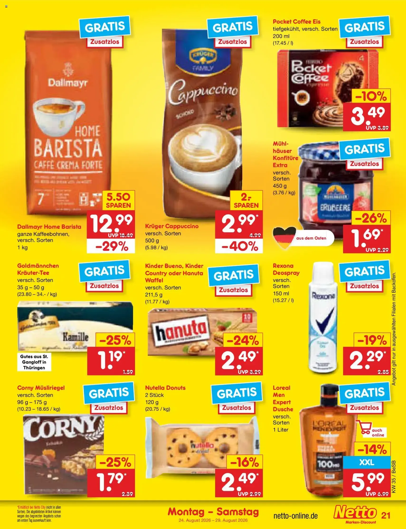 Netto Marken-Discount Prospekt - Gültiger Prospekt ab 24.08.2026, Seite 31 von insgesamt 68