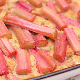 Recipe preview Classic Easy Rhubarb Crumble