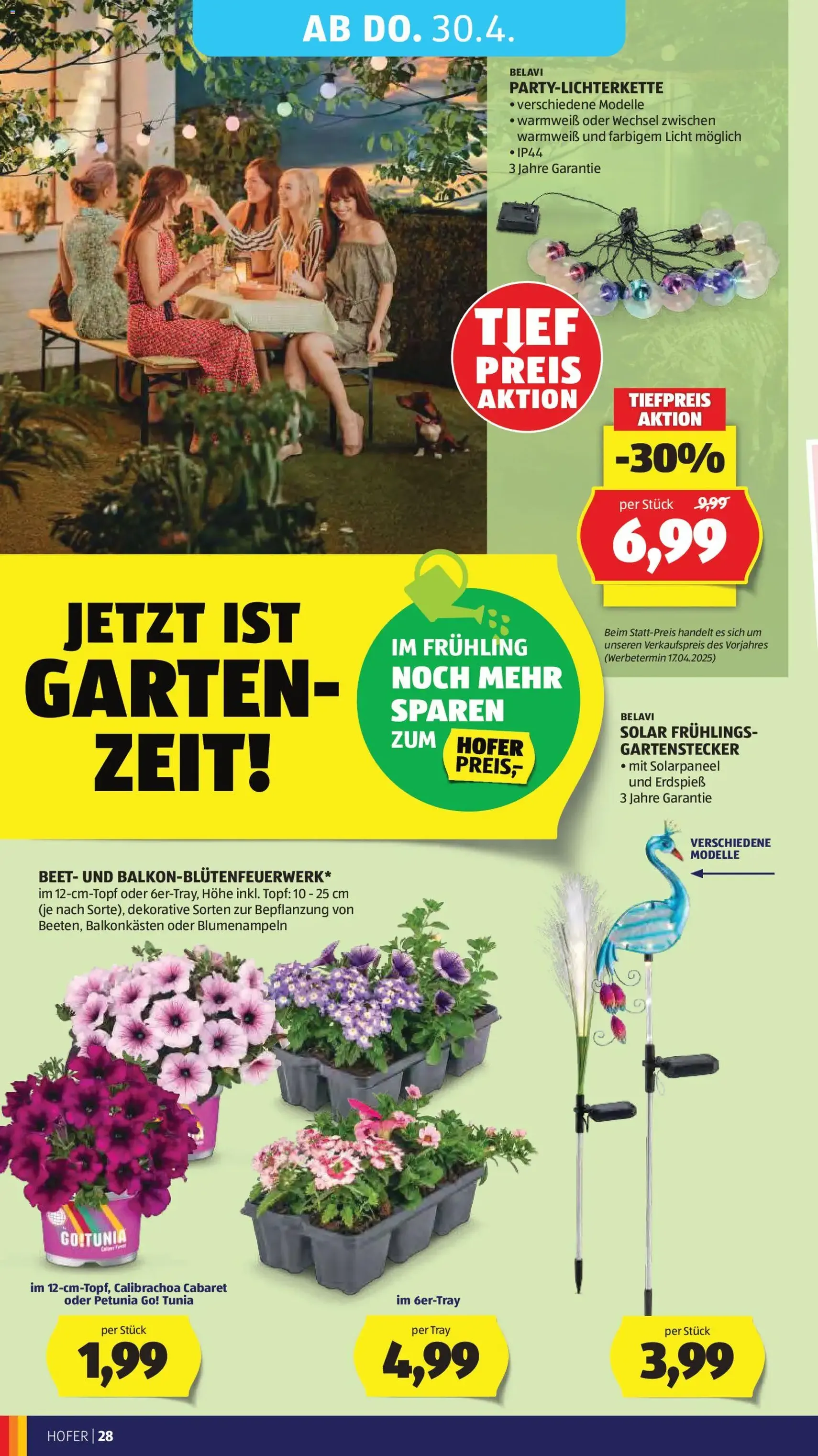 Hofer Flugblatt - Gültiger Prospekt ab 22.04.2026, Seite 32 von insgesamt 41