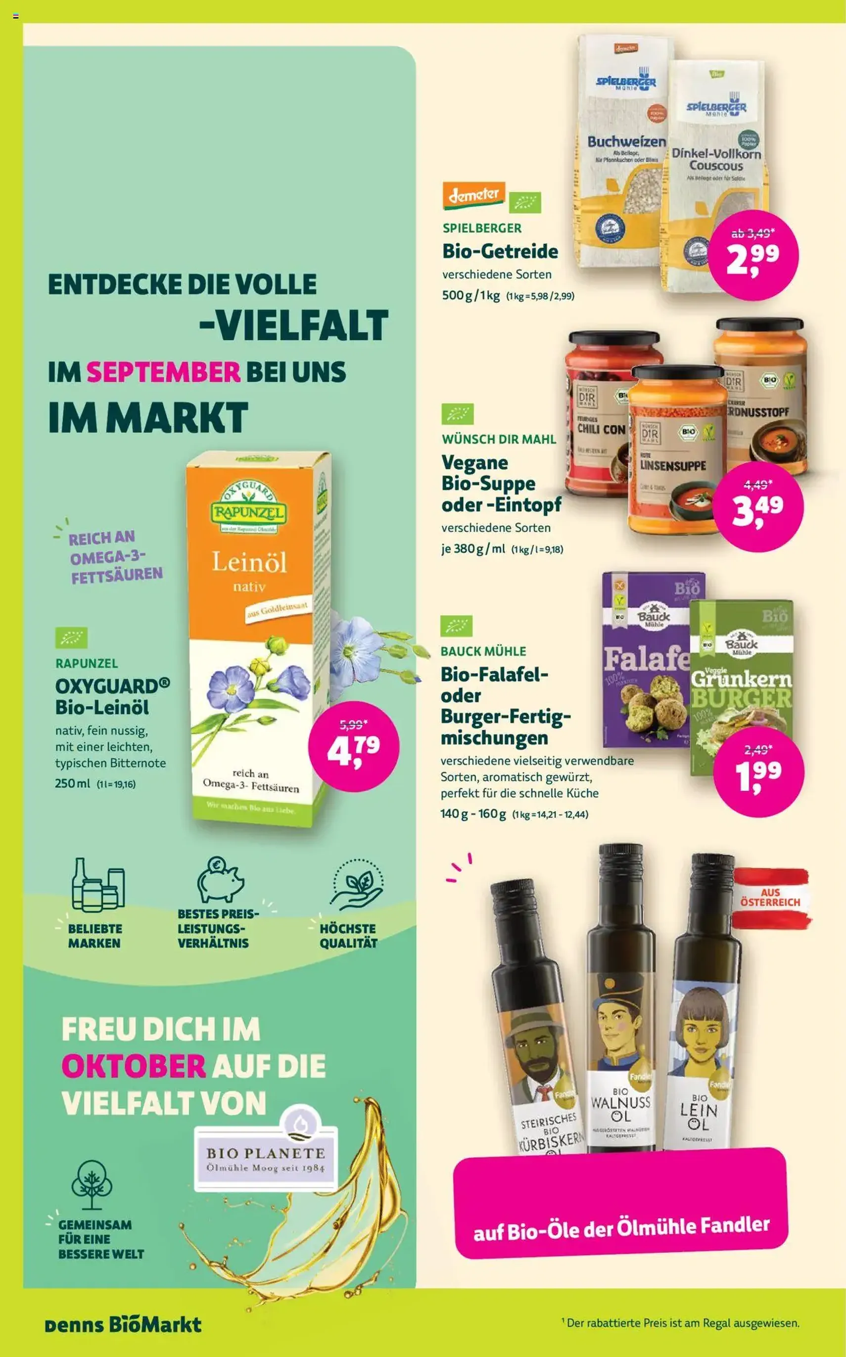 Denns BioMarkt Angebote - Gültiger Prospekt ab 24.09.2025, Seite 8 von insgesamt 12