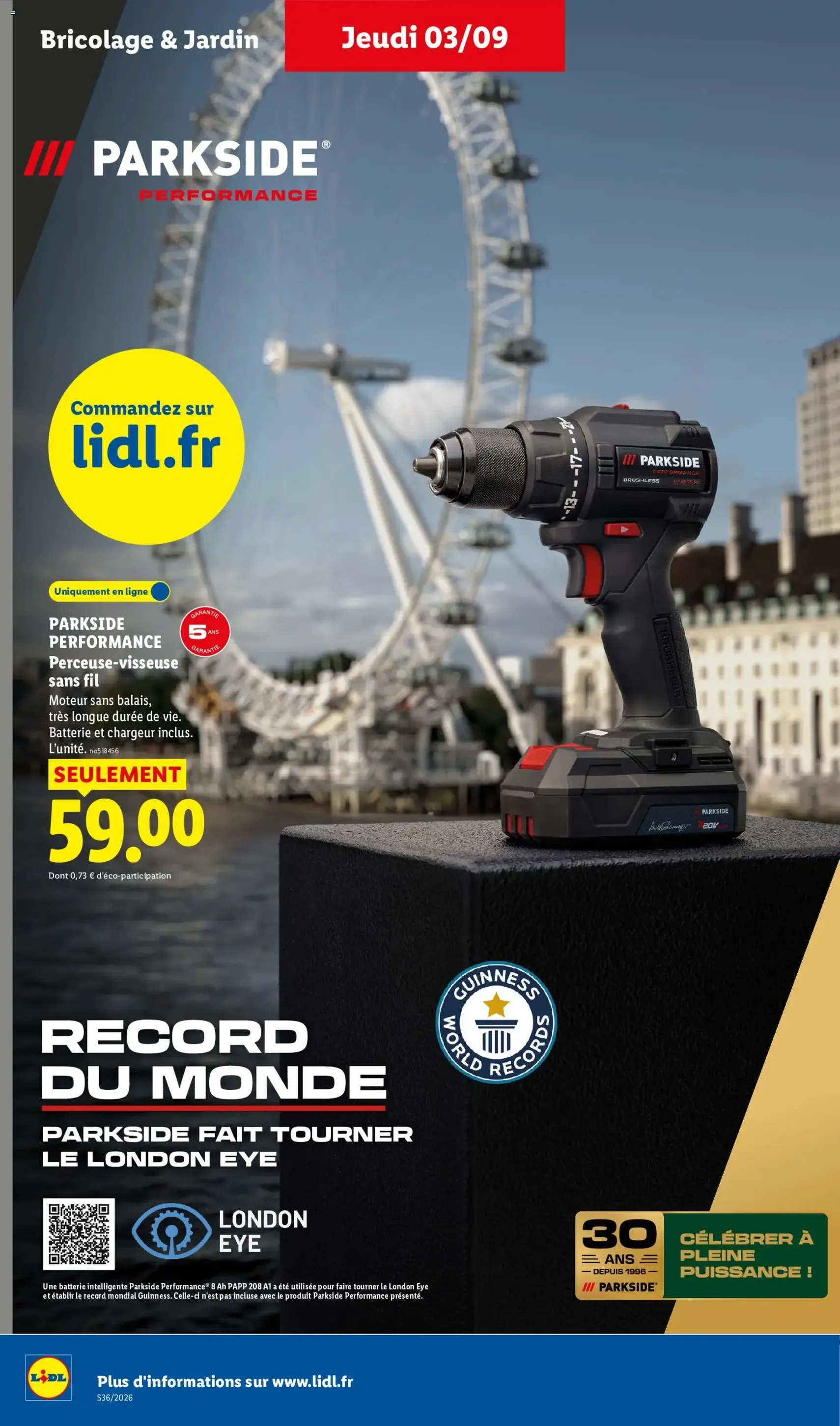 LIDL catalogue - brochure valable à partir du 03/09/2026, page 45 sur 61