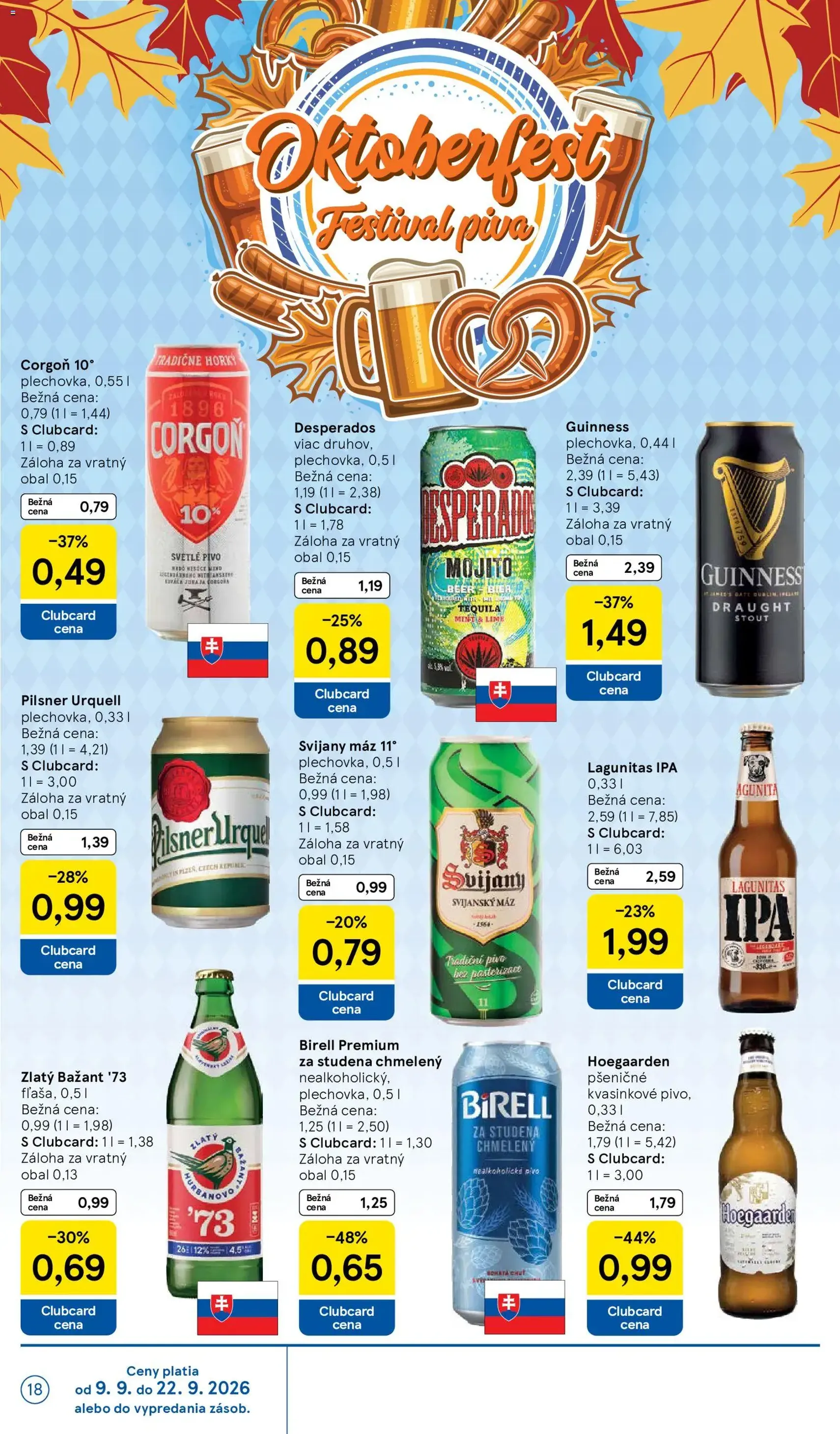 Tesco Hypermarket - leták - platný leták od 09.09.2026 strana 18 z 46