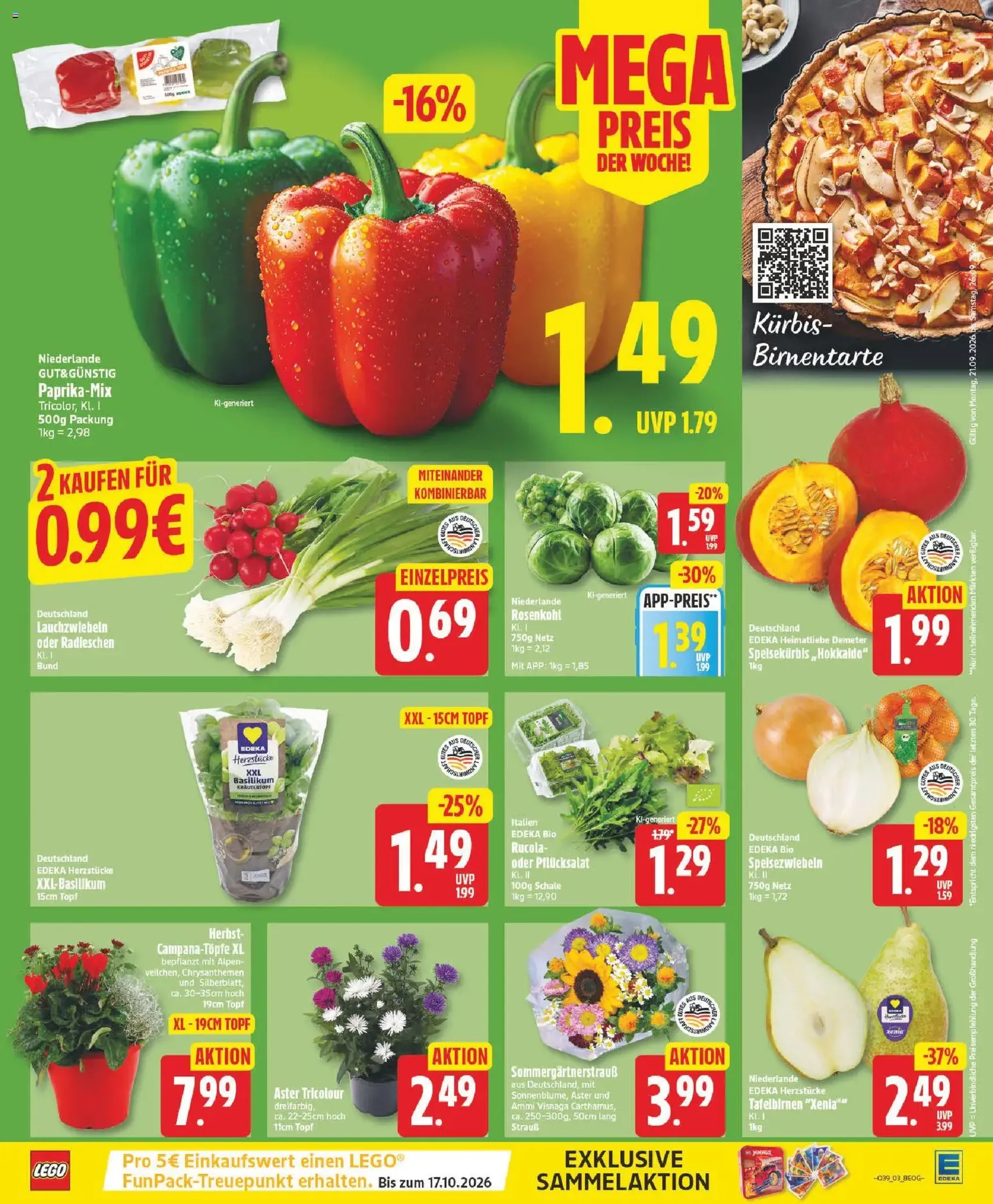 Edeka Prospekt - Gültiger Prospekt ab 21.09.2026, Seite 3 von insgesamt 29