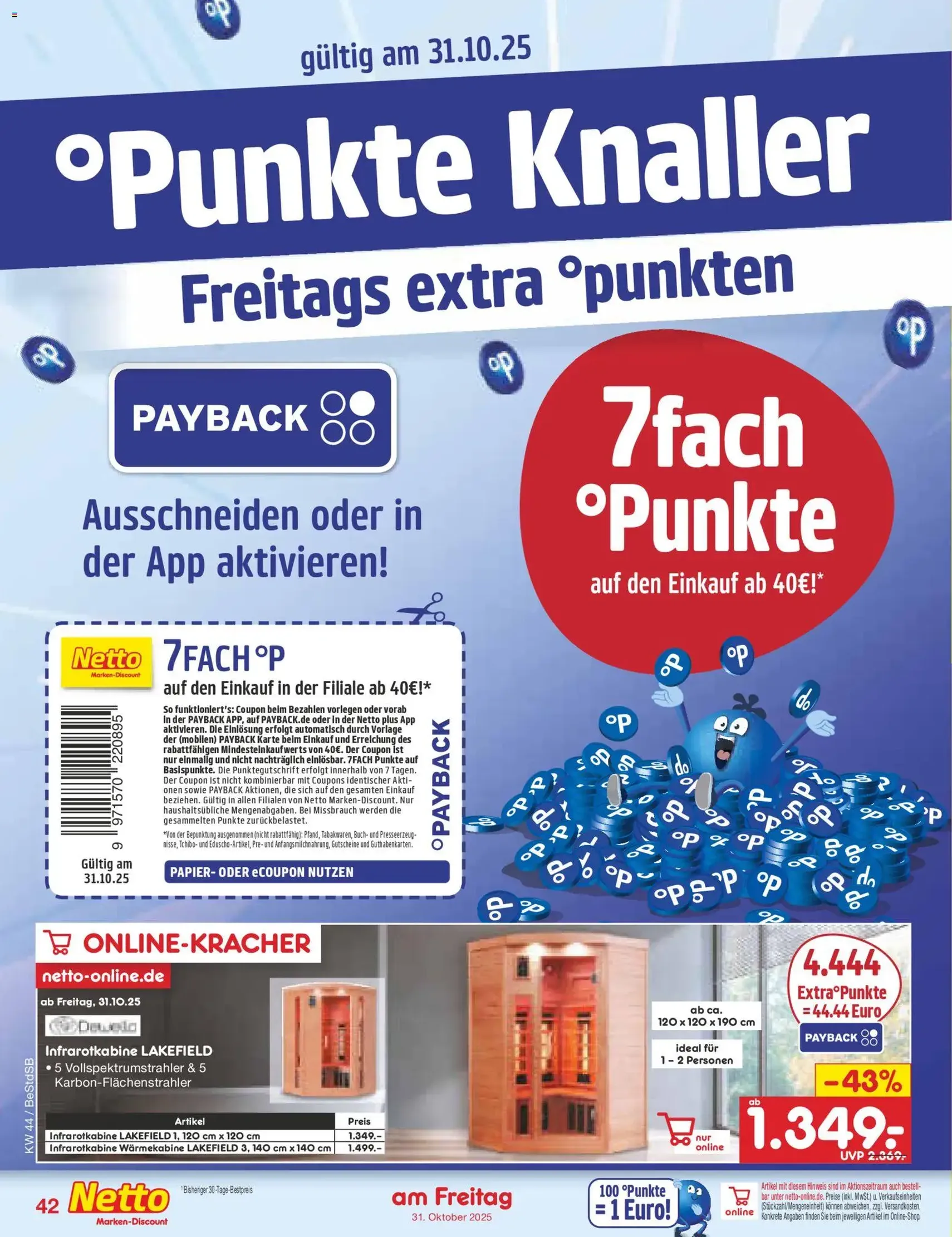 Netto Marken-Discount Prospekt - Gültiger Prospekt ab 27.10.2025, Seite 46 von insgesamt 65 Netto Marken-Discount Prospekt - Gültiger Prospekt ab 27.10.2025, Seite 46 von insgesamt 65