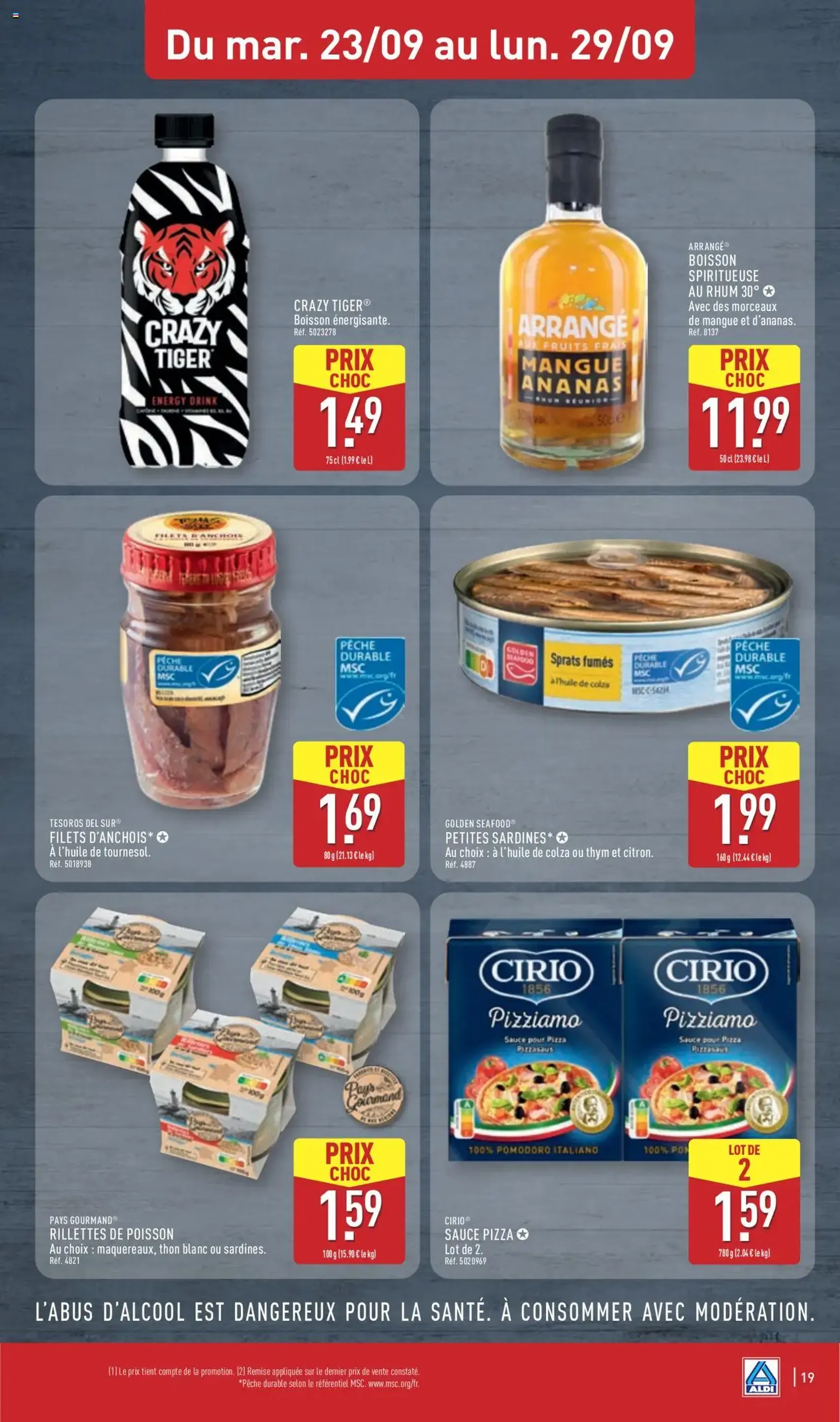 Aldi catalogue semaine 39 - brochure valable à partir du 23/09/2025, page 21 sur 57 Aldi catalogue semaine 39 - brochure valable à partir du 23/09/2025, page 21 sur 57