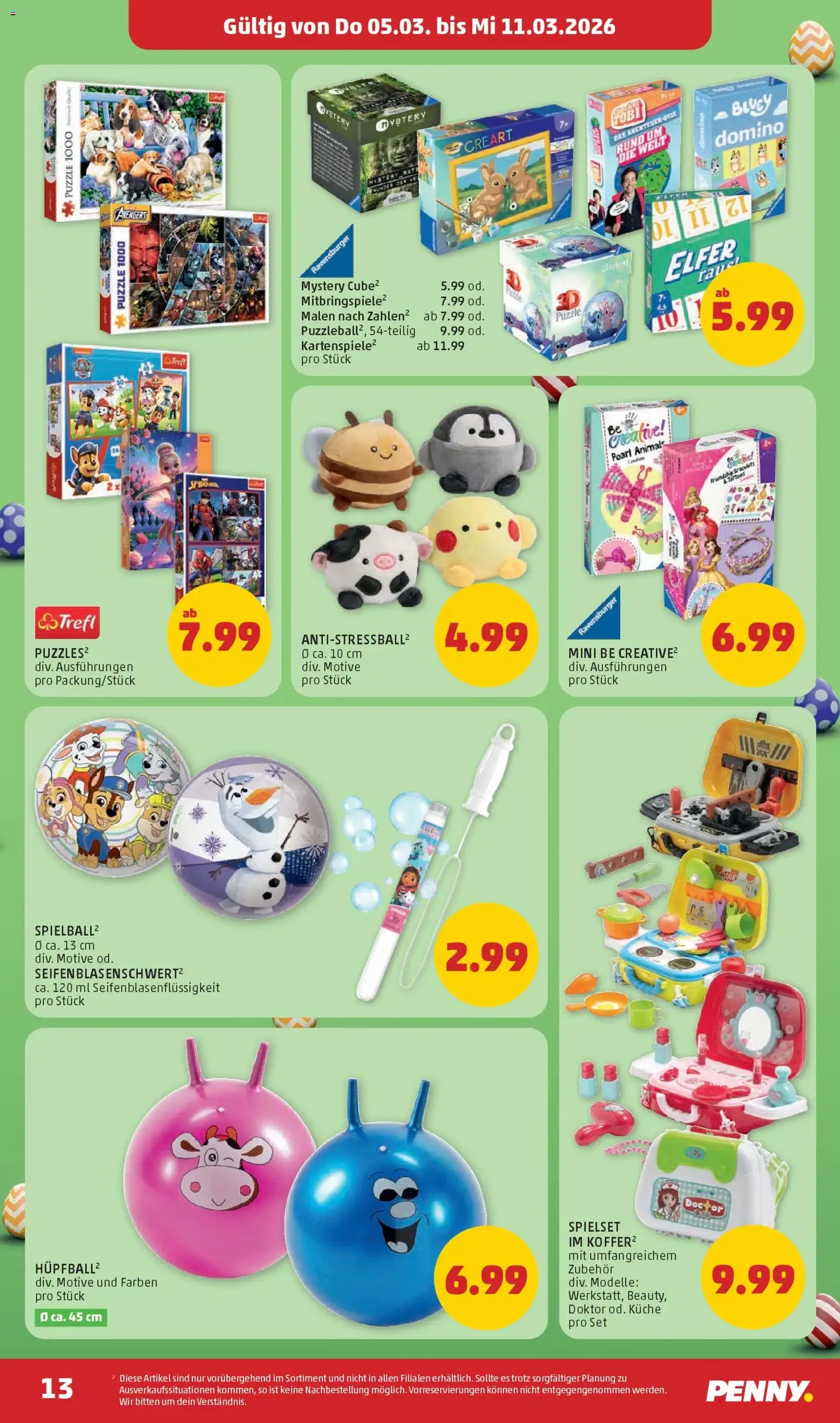 Penny Markt - Flugblatt - Gültiger Prospekt ab 05.03.2026, Seite 13 von insgesamt 32