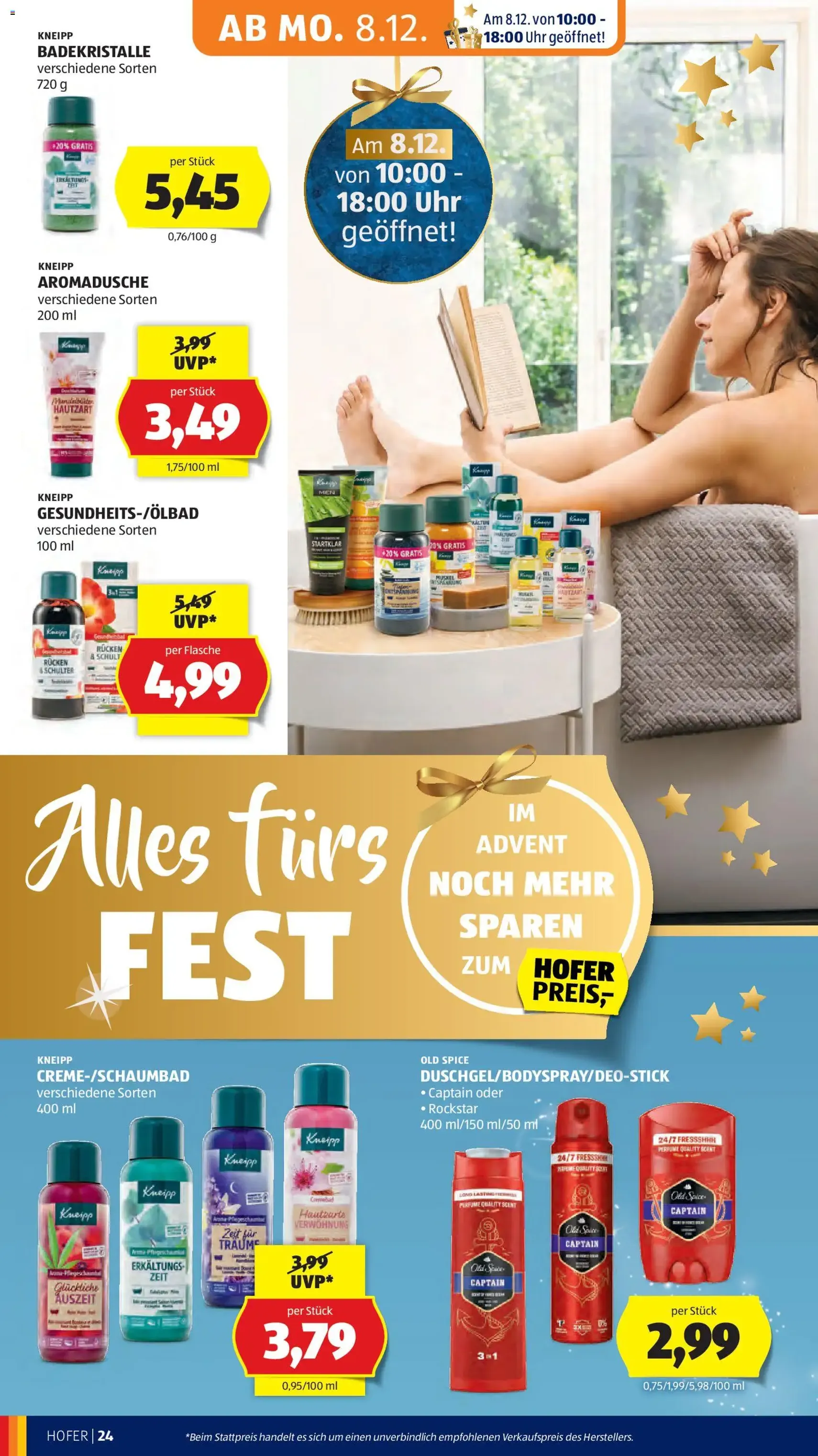 Hofer Flugblatt - Gültiger Prospekt ab 05.12.2025, Seite 38 von insgesamt 60