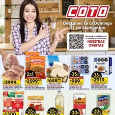 Vista previa del folleto Coto ofertas válido desde 15/09/2025
