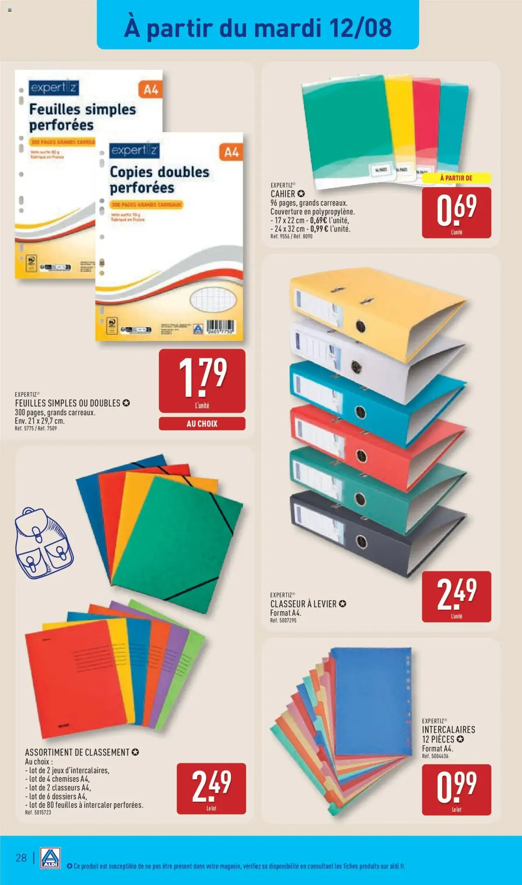 Aldi catalogue semaine 33 - brochure valable à partir du 12/08/2025, page 30 sur 51 Aldi catalogue semaine 33 - brochure valable à partir du 12/08/2025, page 30 sur 51
