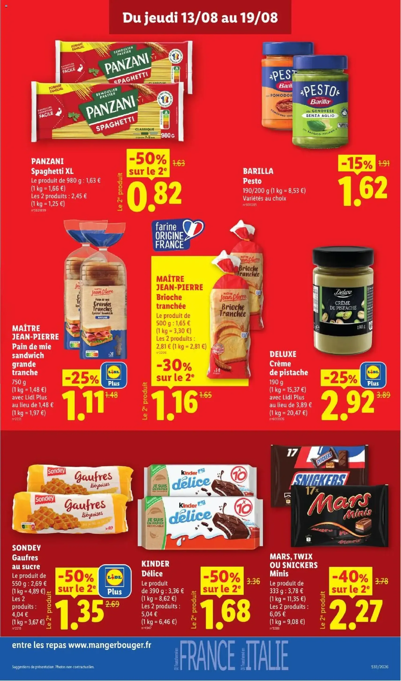 LIDL catalogue - brochure valable à partir du 13/08/2026, page 13 sur 61