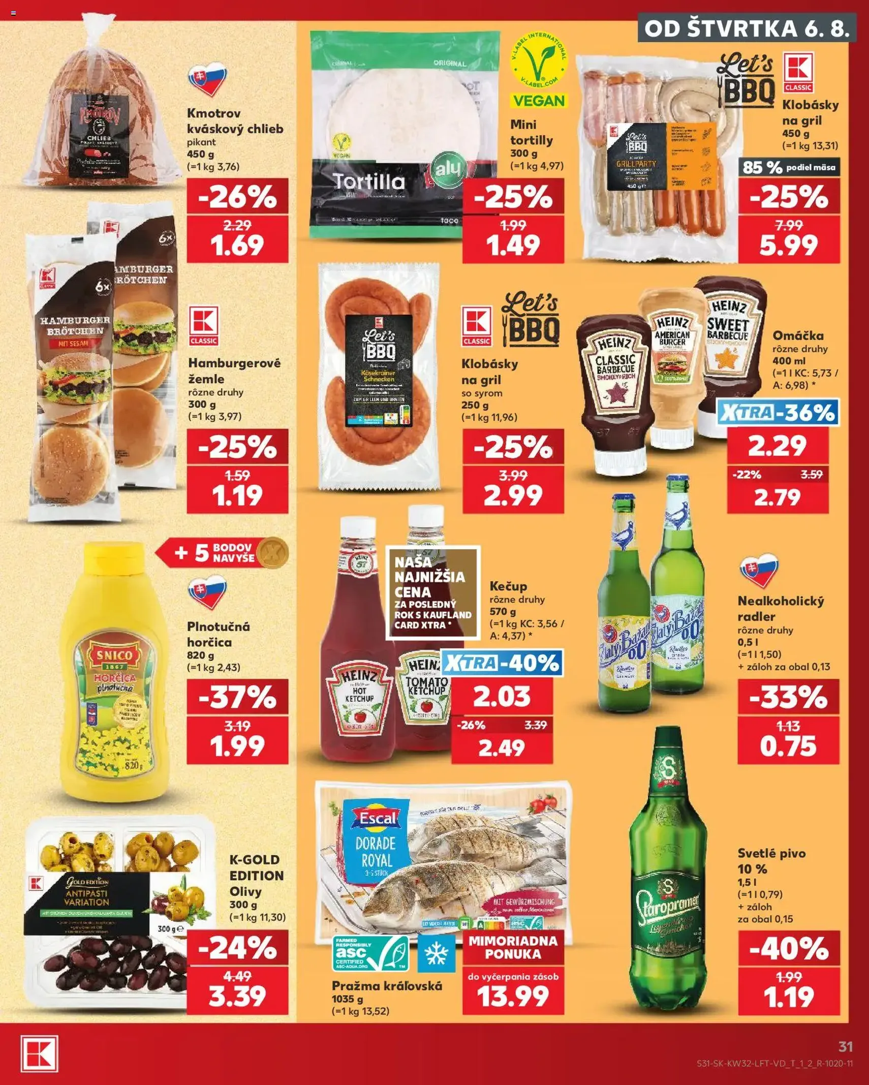 Kaufland SK akciós újság - 2026.08.06. érvényes szórólap 31 oldal 78 oldalból