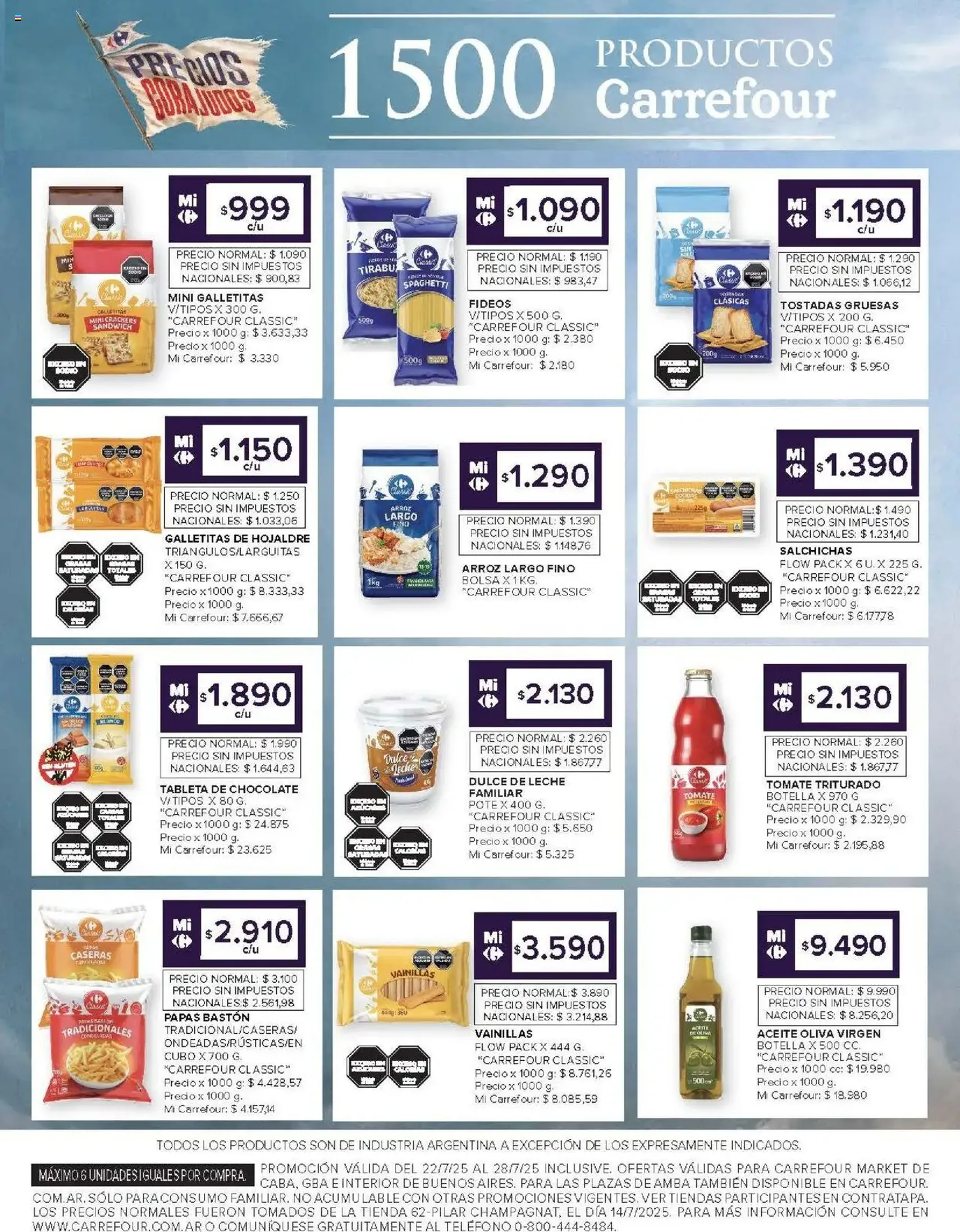 Carrefour Market catálogo - folleto válido desde 22/07/2025 página 12 de 21 Carrefour Market catálogo - folleto válido desde 22/07/2025 página 12 de 21