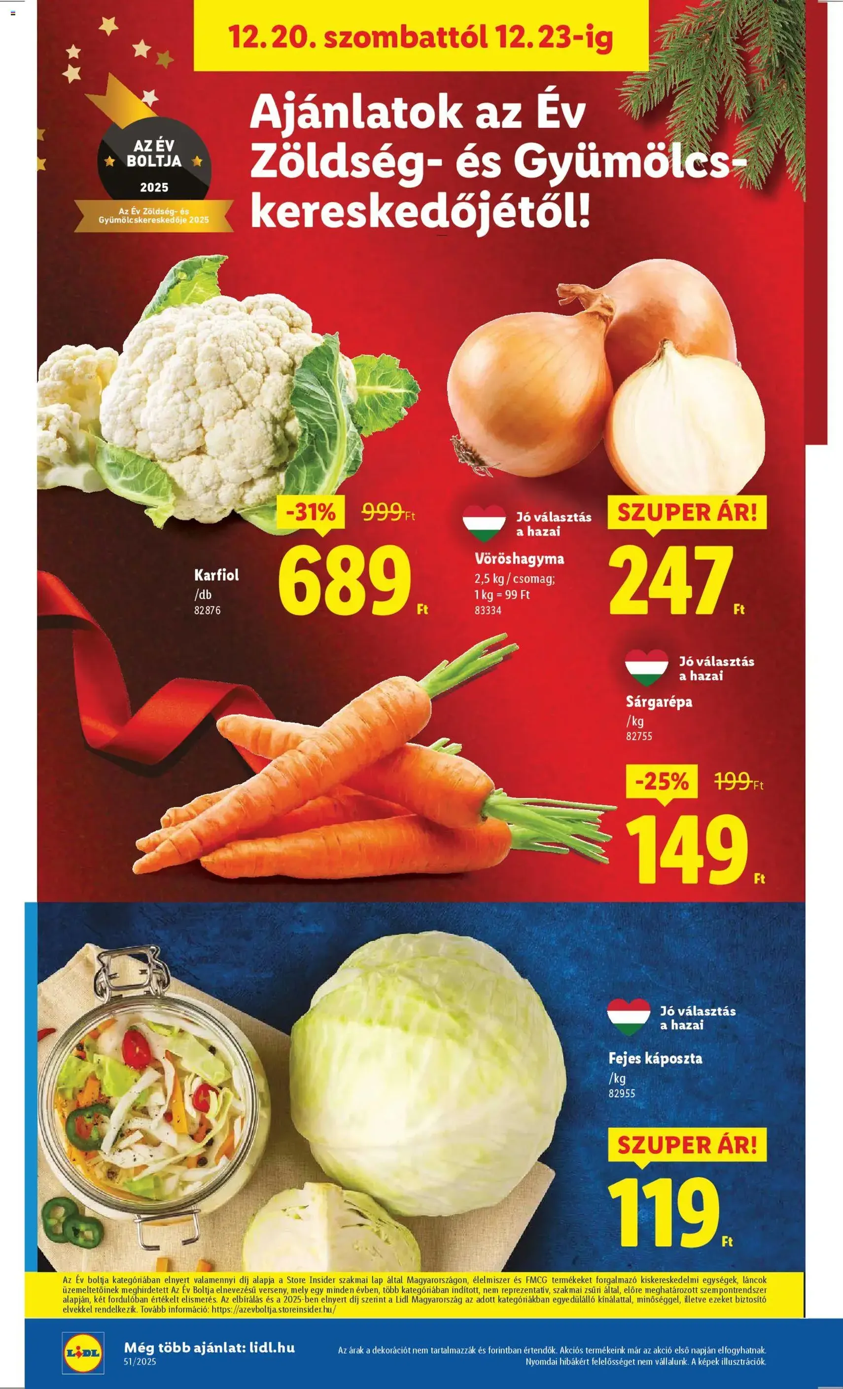 Lidl Akciós újság - 2025.12.18. érvényes szórólap 40 oldal 52 oldalból
