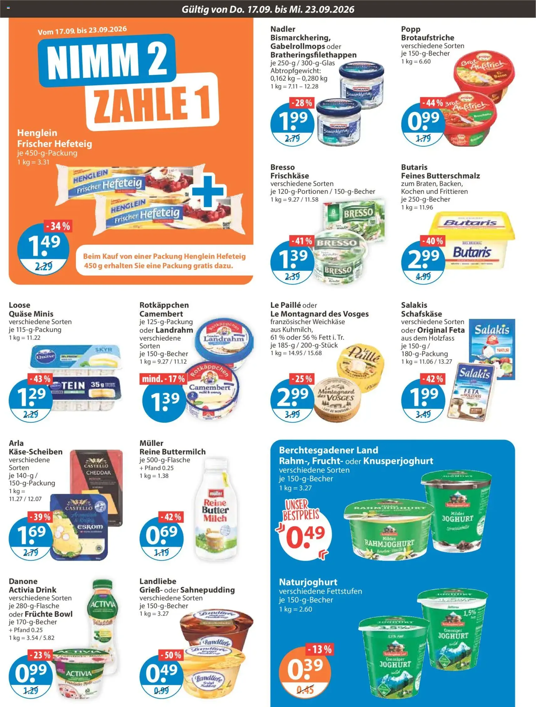 V-Markt Angebote - Gültiger Prospekt ab 17.09.2026, Seite 6 von insgesamt 30