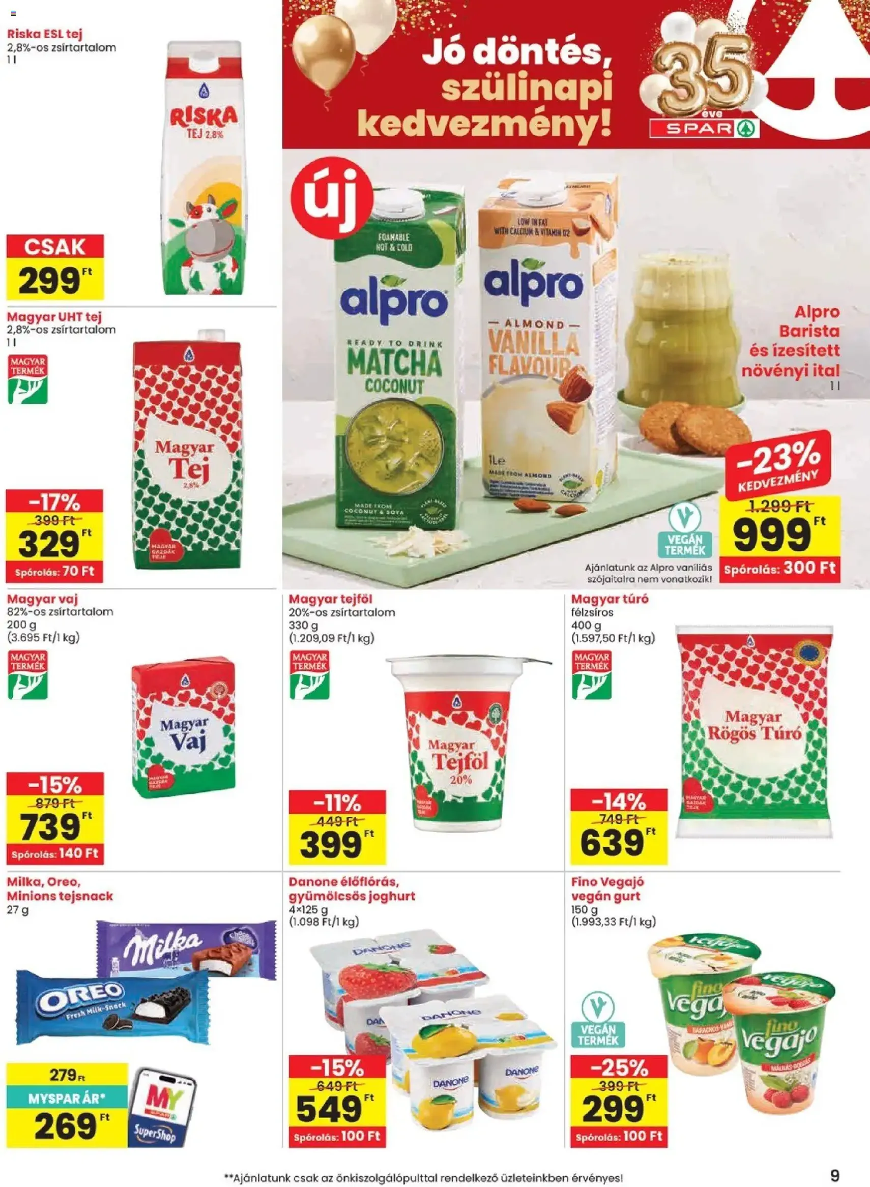 Spar akciós újság - 2026.05.07. érvényes szórólap 9 oldal 20 oldalból