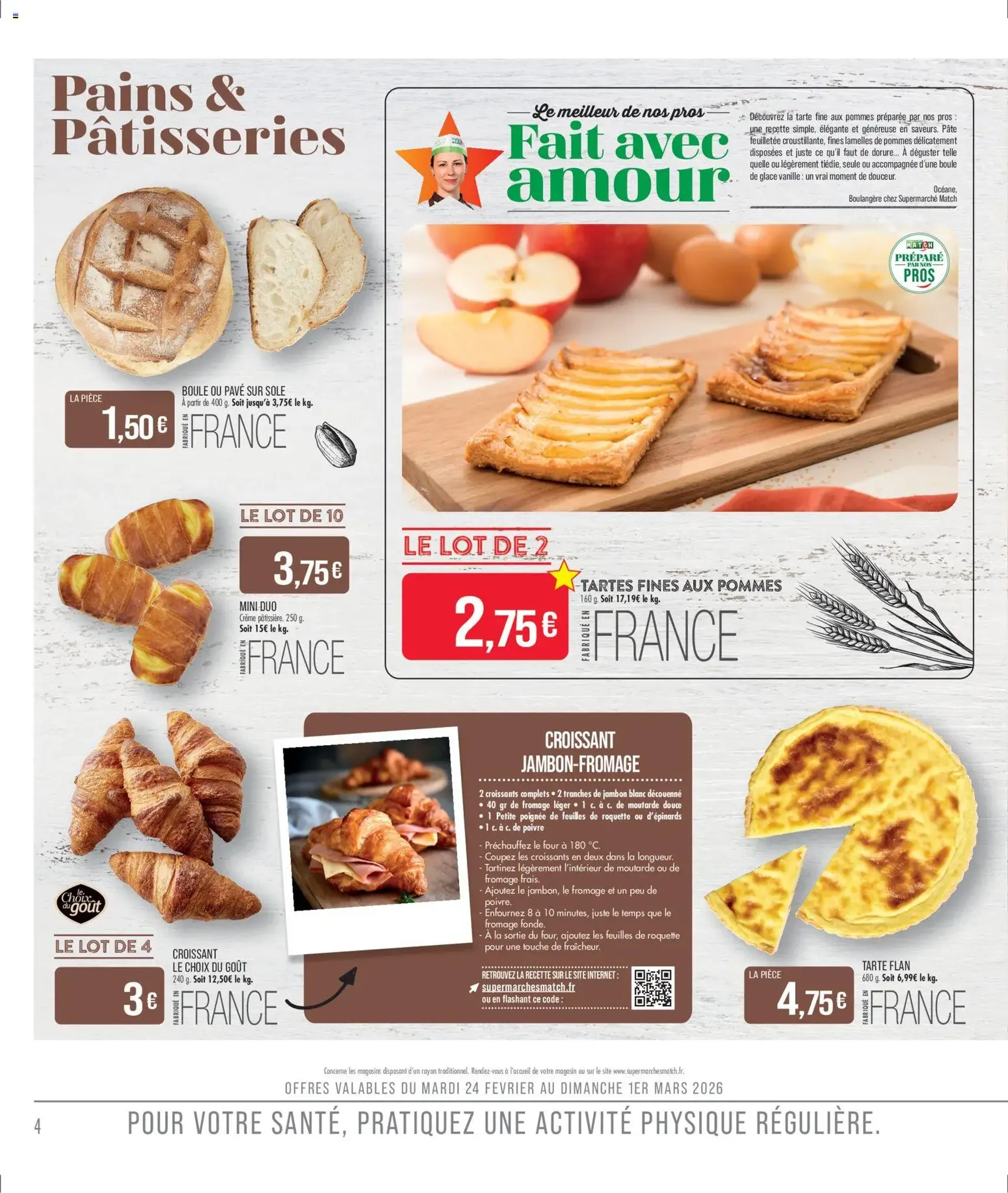 Match Supermarché catalogue - brochure valable à partir du 24/02/2026, page 6 sur 26
