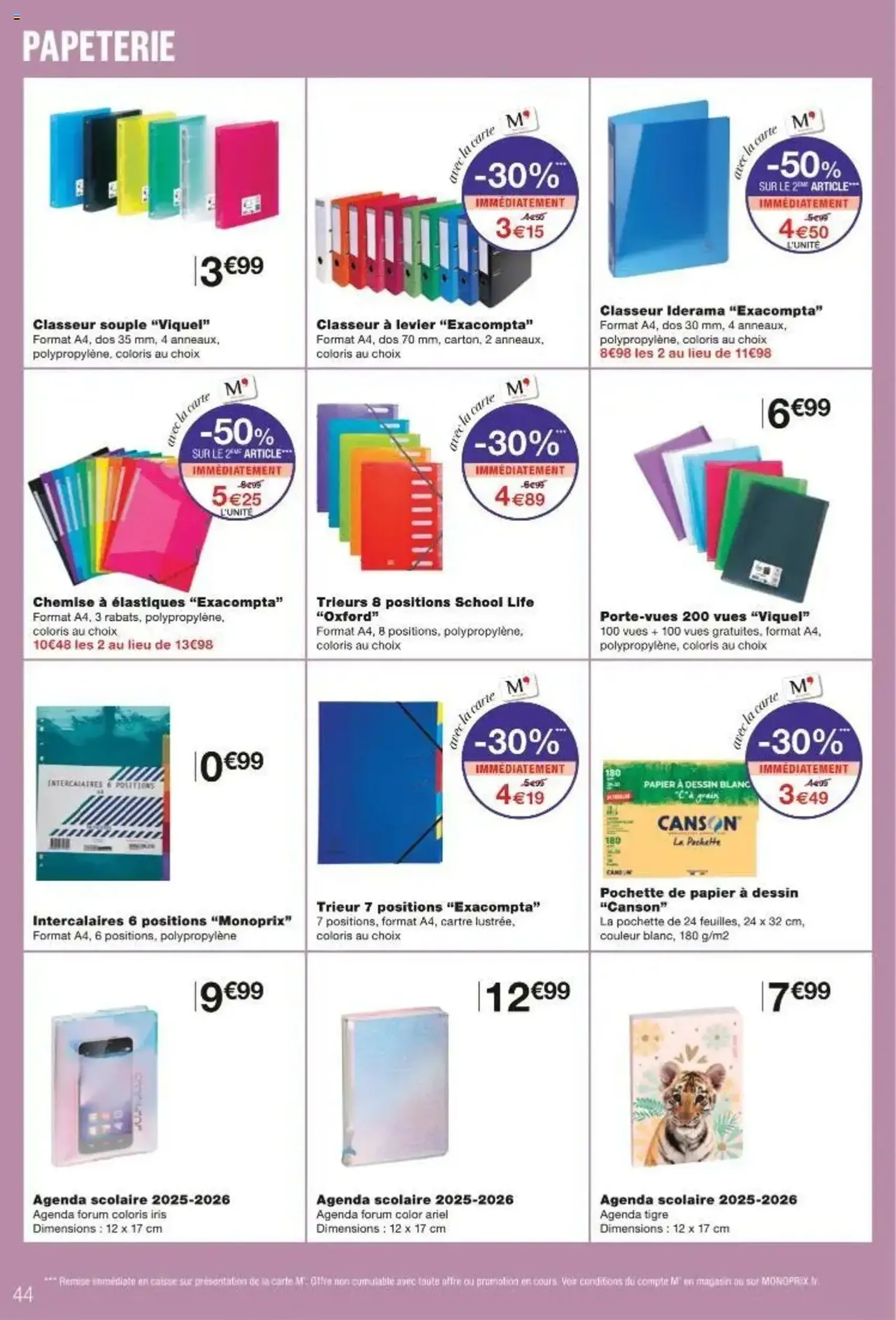 Monoprix catalogue - brochure valable à partir du 29/07/2025, page 44 sur 47 Monoprix catalogue - brochure valable à partir du 29/07/2025, page 44 sur 47