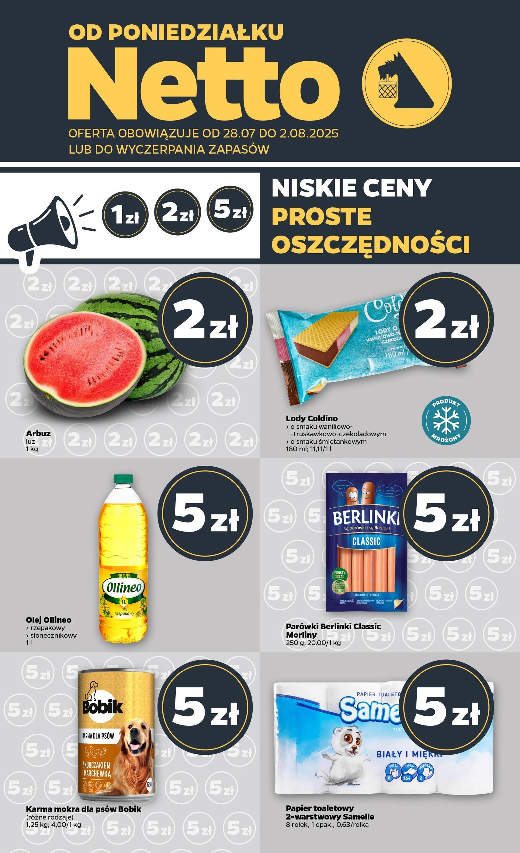 Netto gazetka - Spożywcza - ważny gazetka od 28.07.2025 strona 1 z 31 Netto gazetka - Spożywcza - ważny gazetka od 28.07.2025 strona 1 z 31