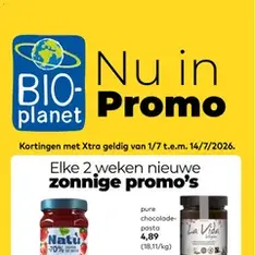 BioPlanet folder - voorvertoning van de folder geldig vanaf 01/07/2026