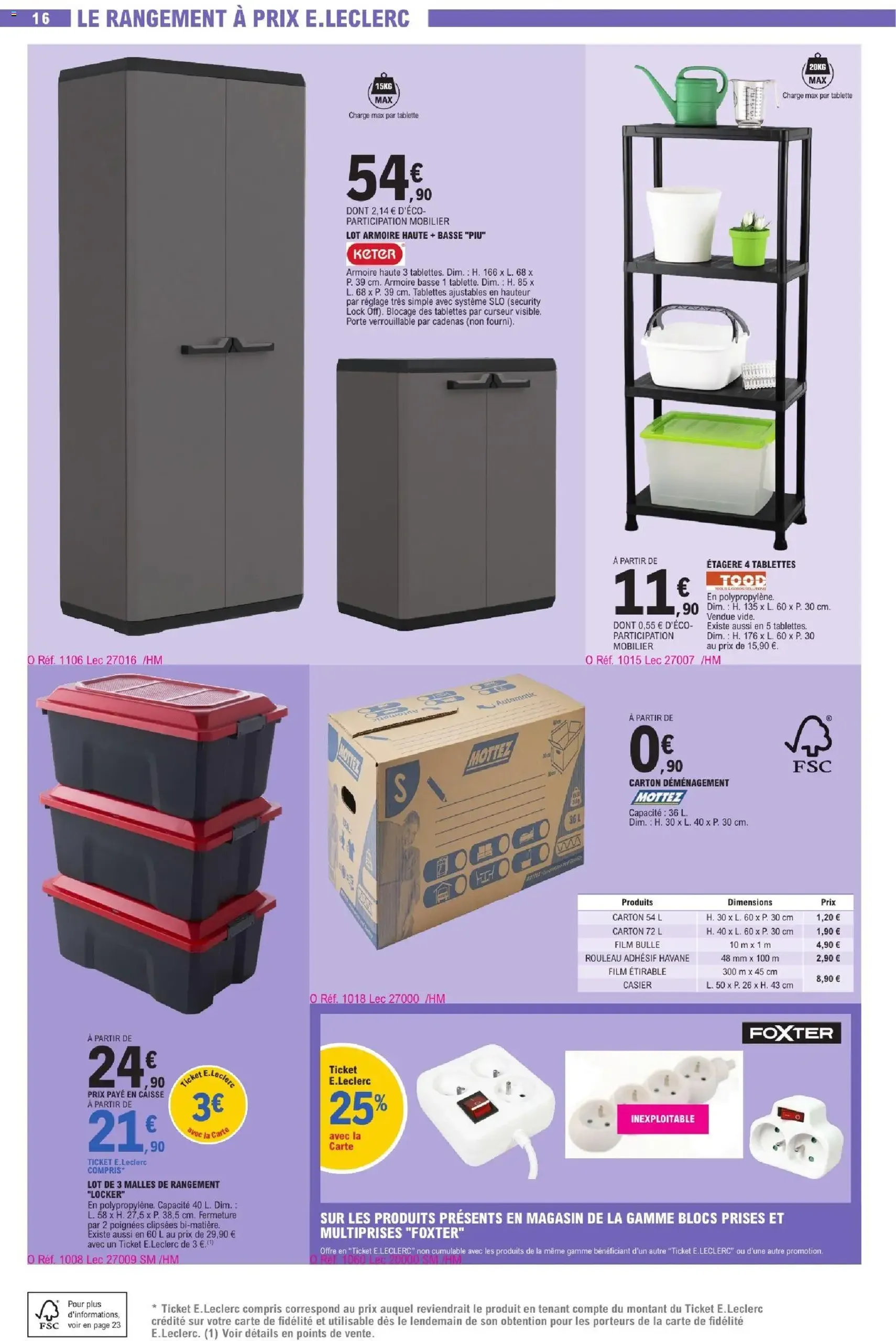 E.Leclerc catalogue - brochure valable à partir du 25/08/2026, page 16 sur 27