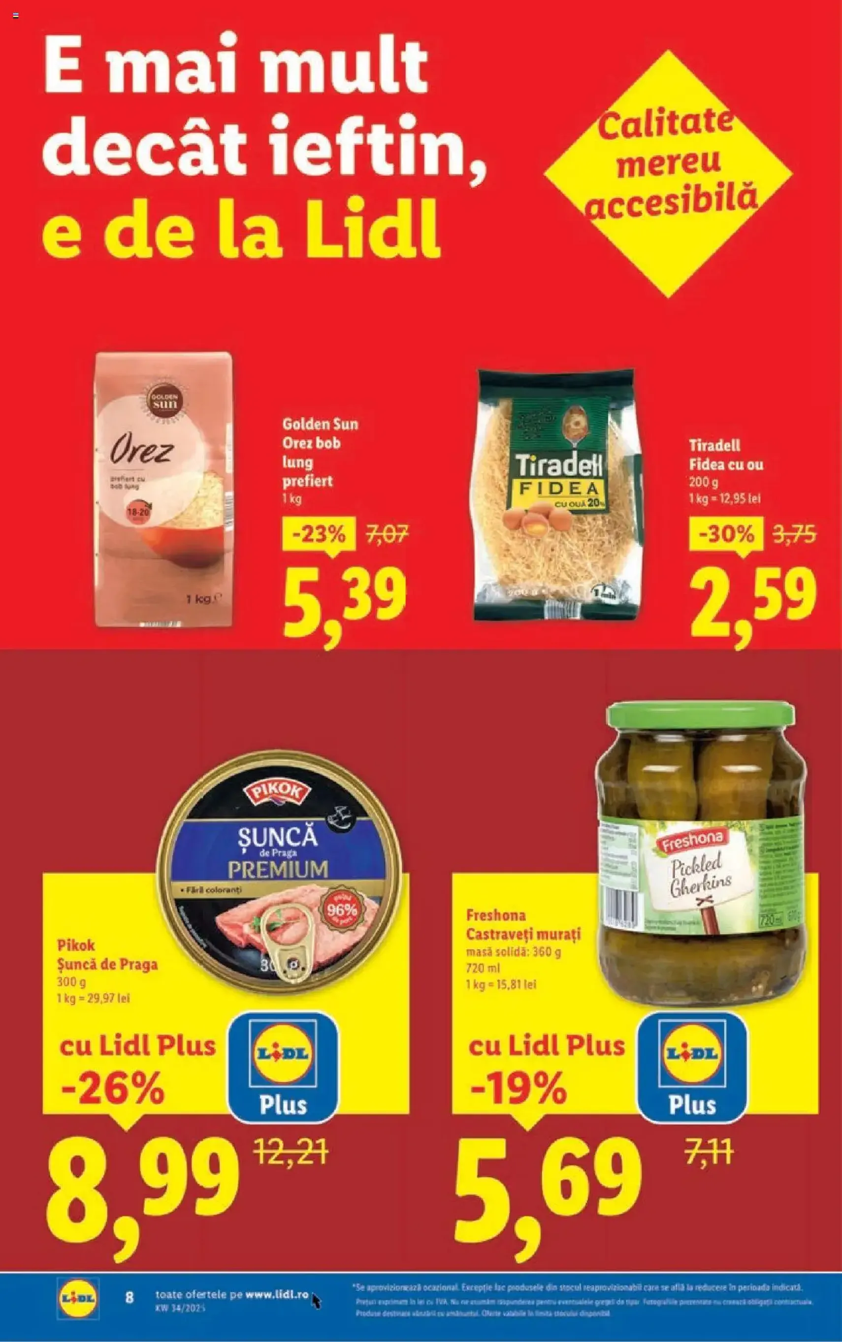Catalog Lidl - cataloage valabile începând cu 18.08.2025 pagina 8 din 40