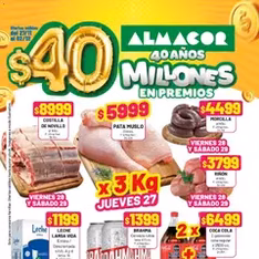 Vista previa del folleto Almacor catálogo válido desde 27/11/2025