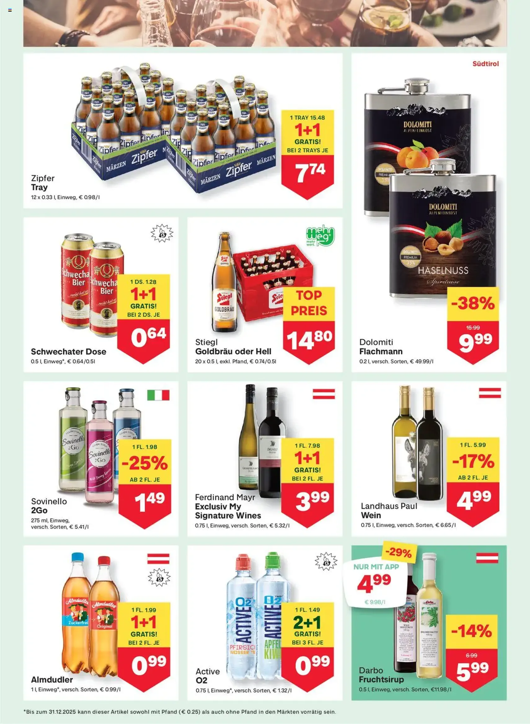 MPREIS Flugblatt - Gültiger Prospekt ab 31.07.2025, Seite 11 von insgesamt 12