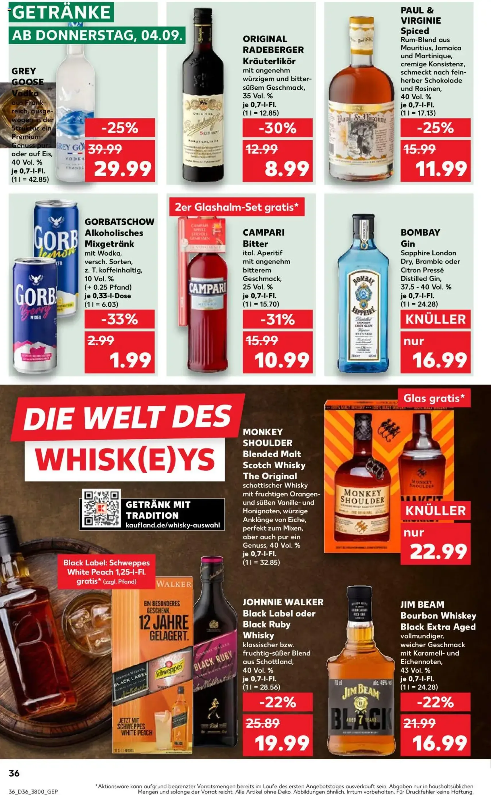 Kaufland Prospekt - Gültiger Prospekt ab 04.09.2025, Seite 36 von insgesamt 64 Kaufland Prospekt - Gültiger Prospekt ab 04.09.2025, Seite 36 von insgesamt 64