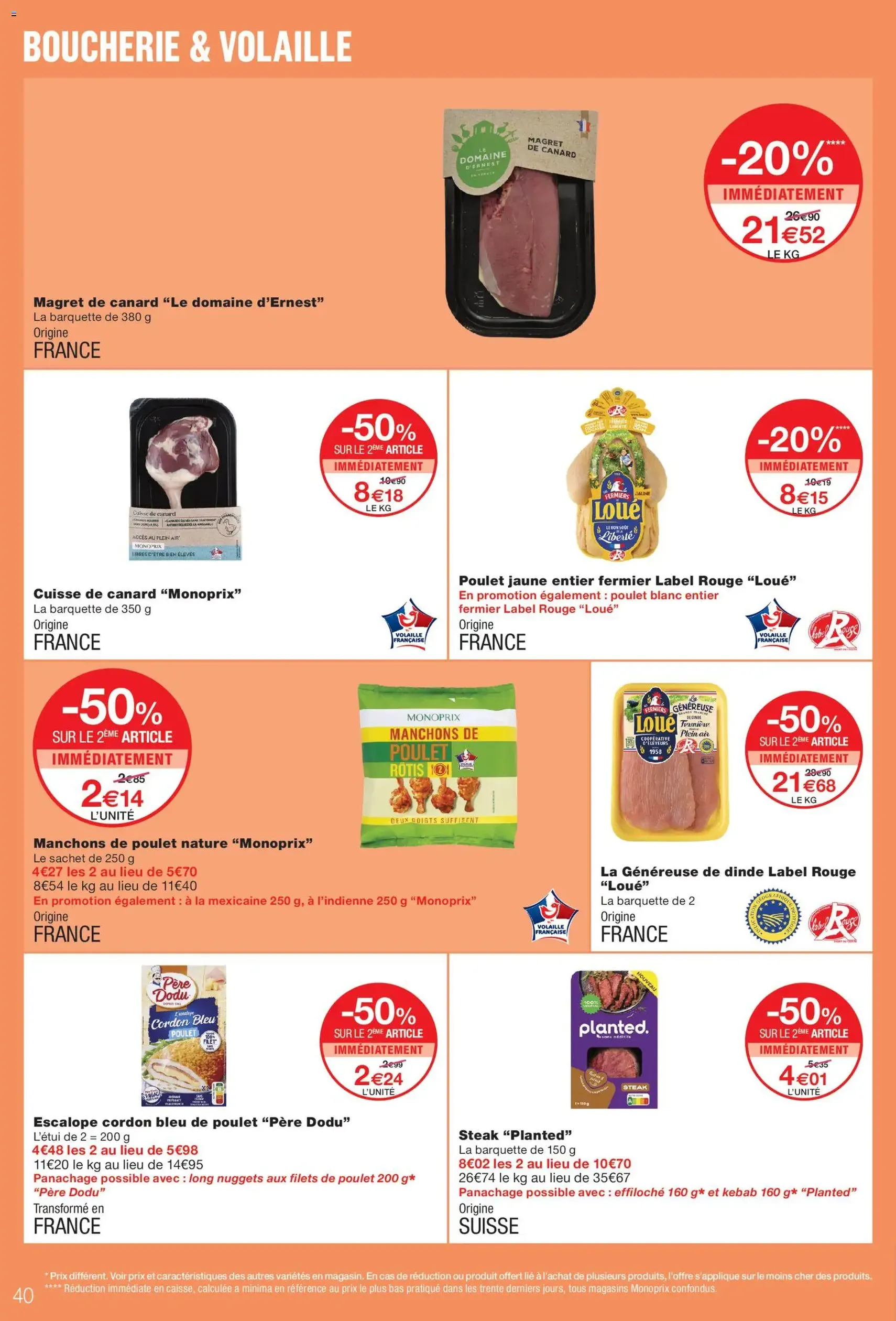 Monoprix catalogue - brochure valable à partir du 30/06/2026, page 40 sur 58