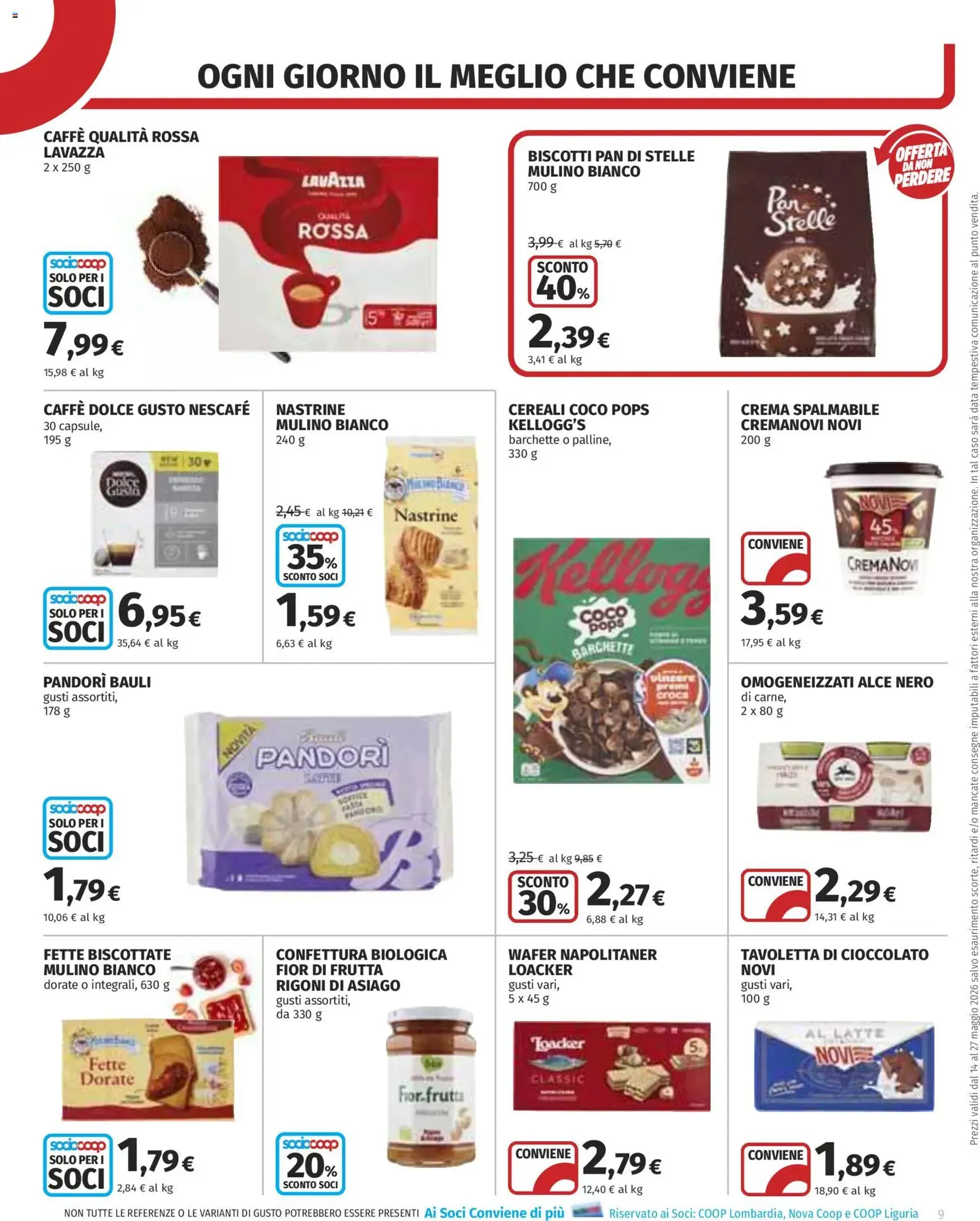 COOP volantino Offerte Top Milano - volantino valido dal 14/05/2026 pagina 9 di 25