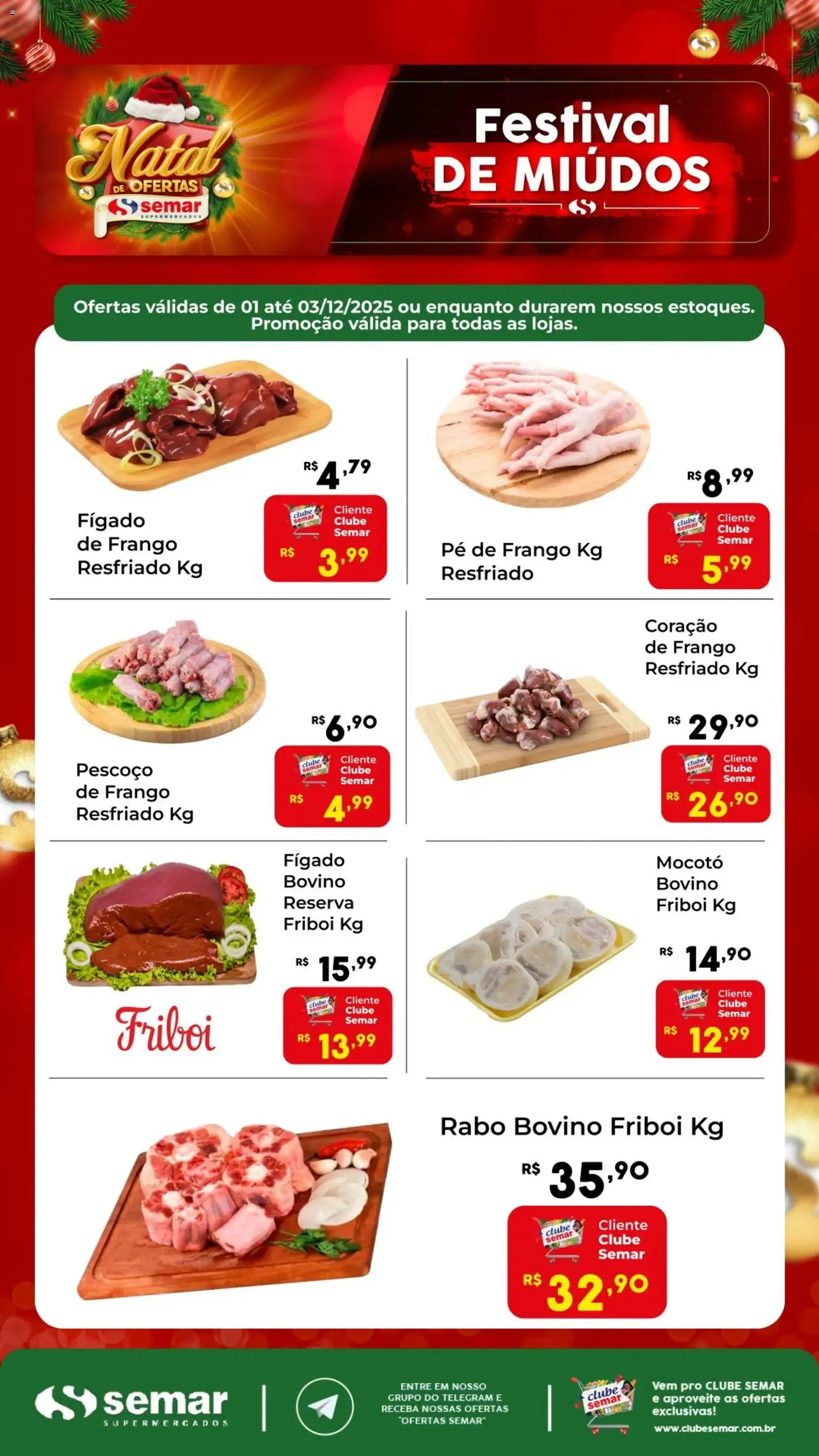 Semar Supermercado - Ofertas da semana - folheto válido a partir de 01/12/2025 página 1 de 1